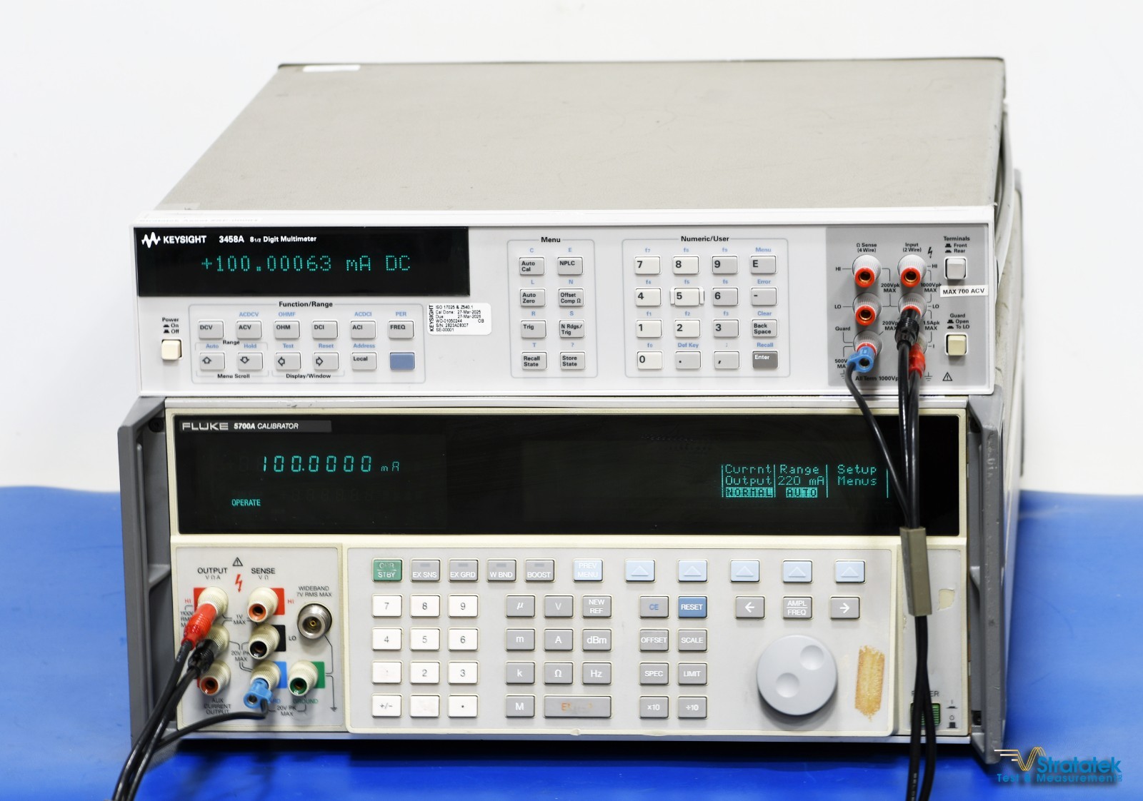 Fluke 5700A Multifunction Calibrator 5700A-03 Option ISO 17025 Calibrated