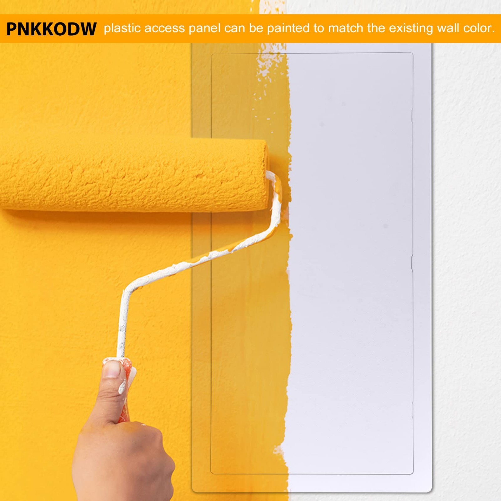Durable 14x29 Inch Plastic Plumbing Access Panel for Drywall - Removable Ceiling