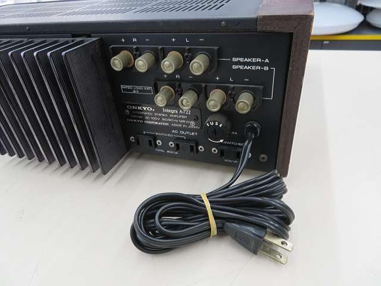 ONKYO INTEGRA A-722 Integrated Amplifier Junk #BE11965
