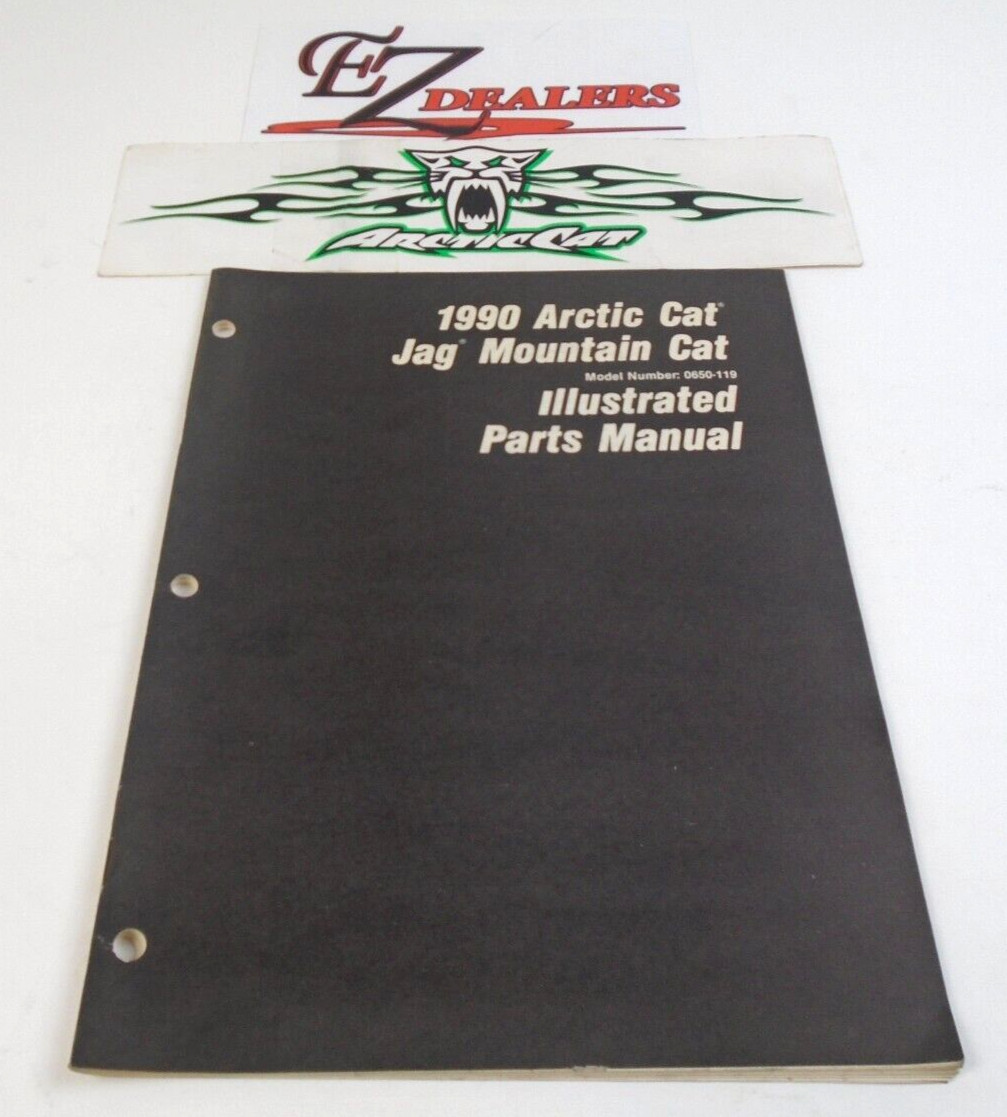 1990 Arctic Cat Snowmobile Parts Manual Arctic cat Jag Mountain Cat 2254-584
