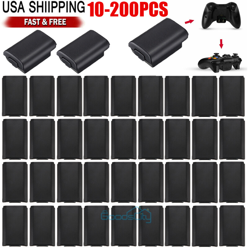 For Xbox 360 Wireless Controller AA Battery Pack Back Case Cover Holder Shell