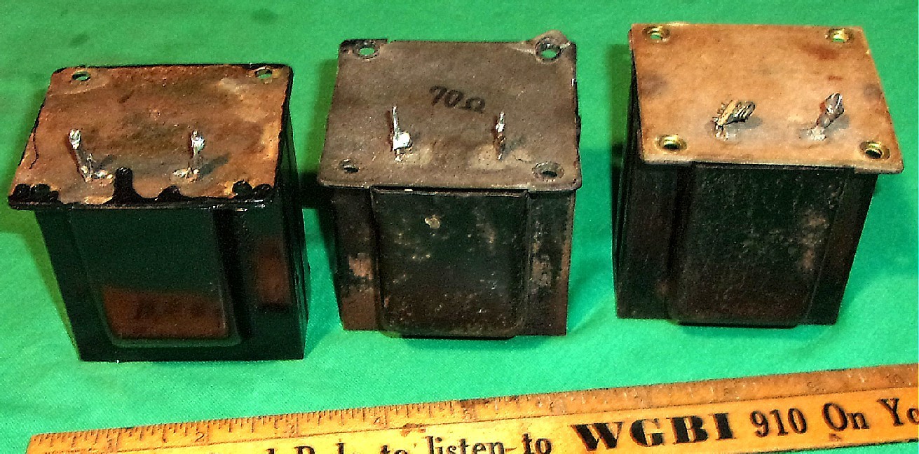 (3) PHILCO Filter Chokes 32-7056 All Good/Tested Radio/Hi-Fi/Audio (1930's)