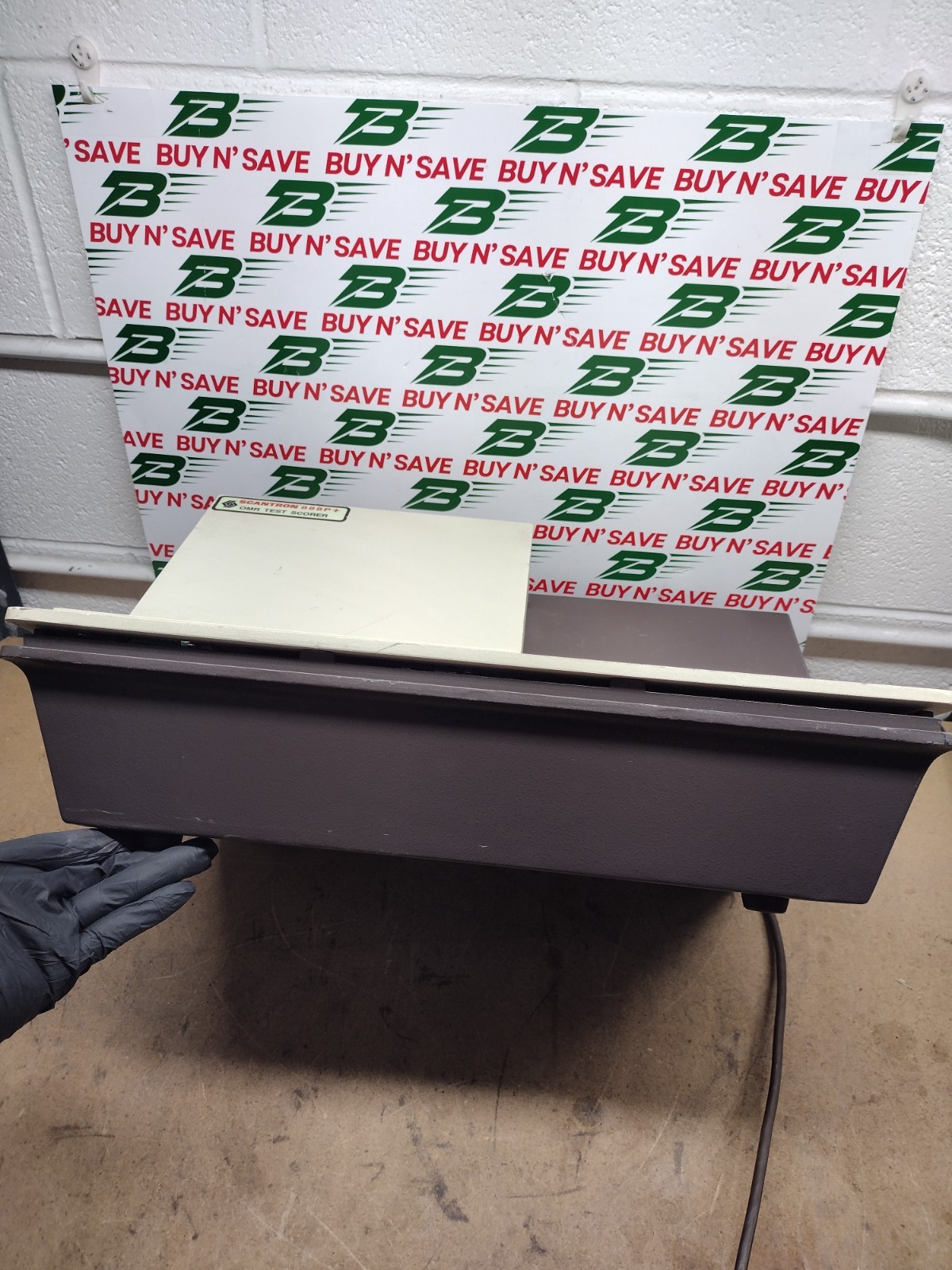Scantron 888P+ Electronic Test Scoring Machine - Working - See Pics - USED
