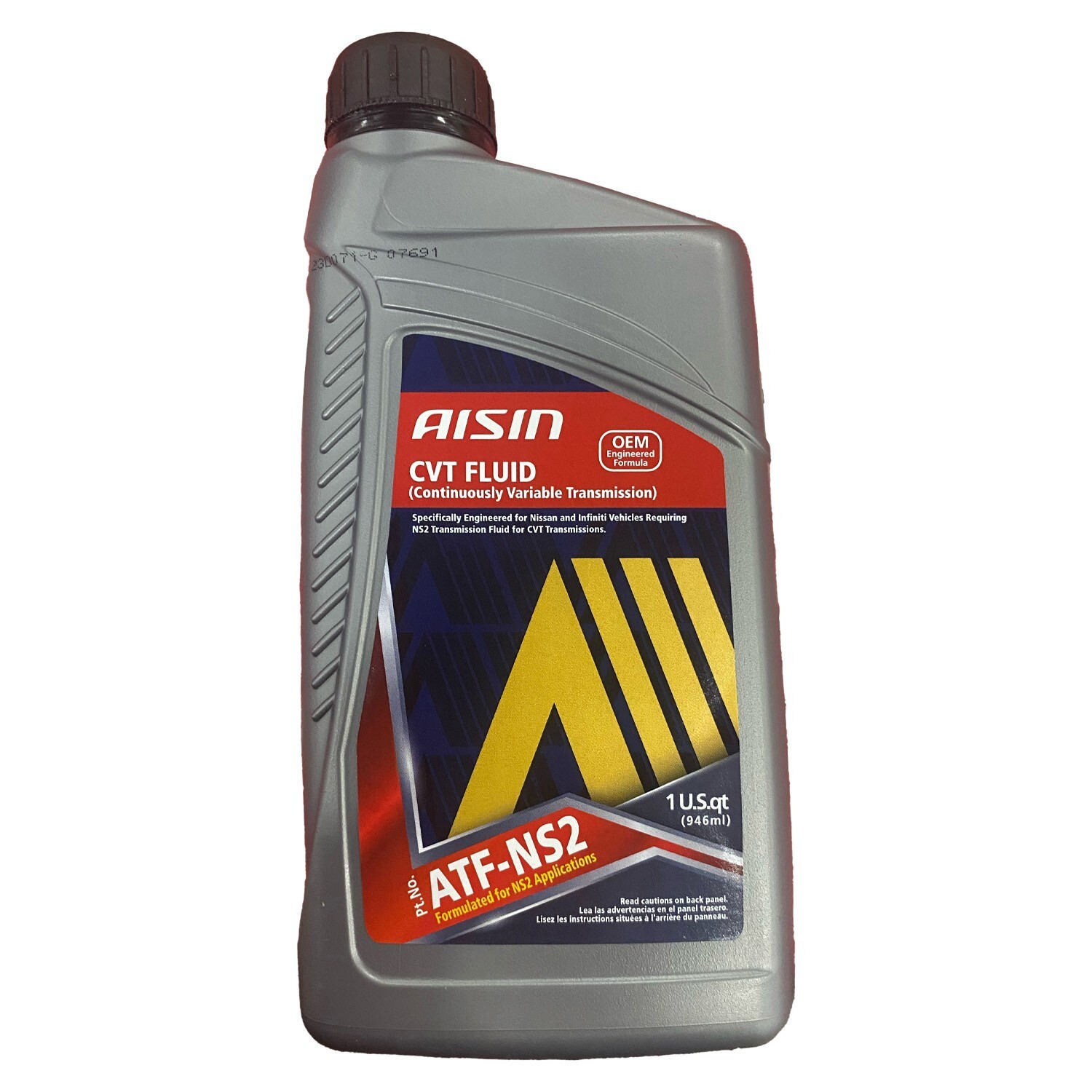 Aisin Continuously Variable Transmission NS-2 CVT Fluid 1 Quart For Nissan