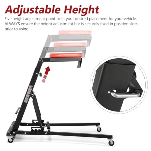 Automotive Engine High Top Creeper Workstation Shop Mechanic | Adjustable