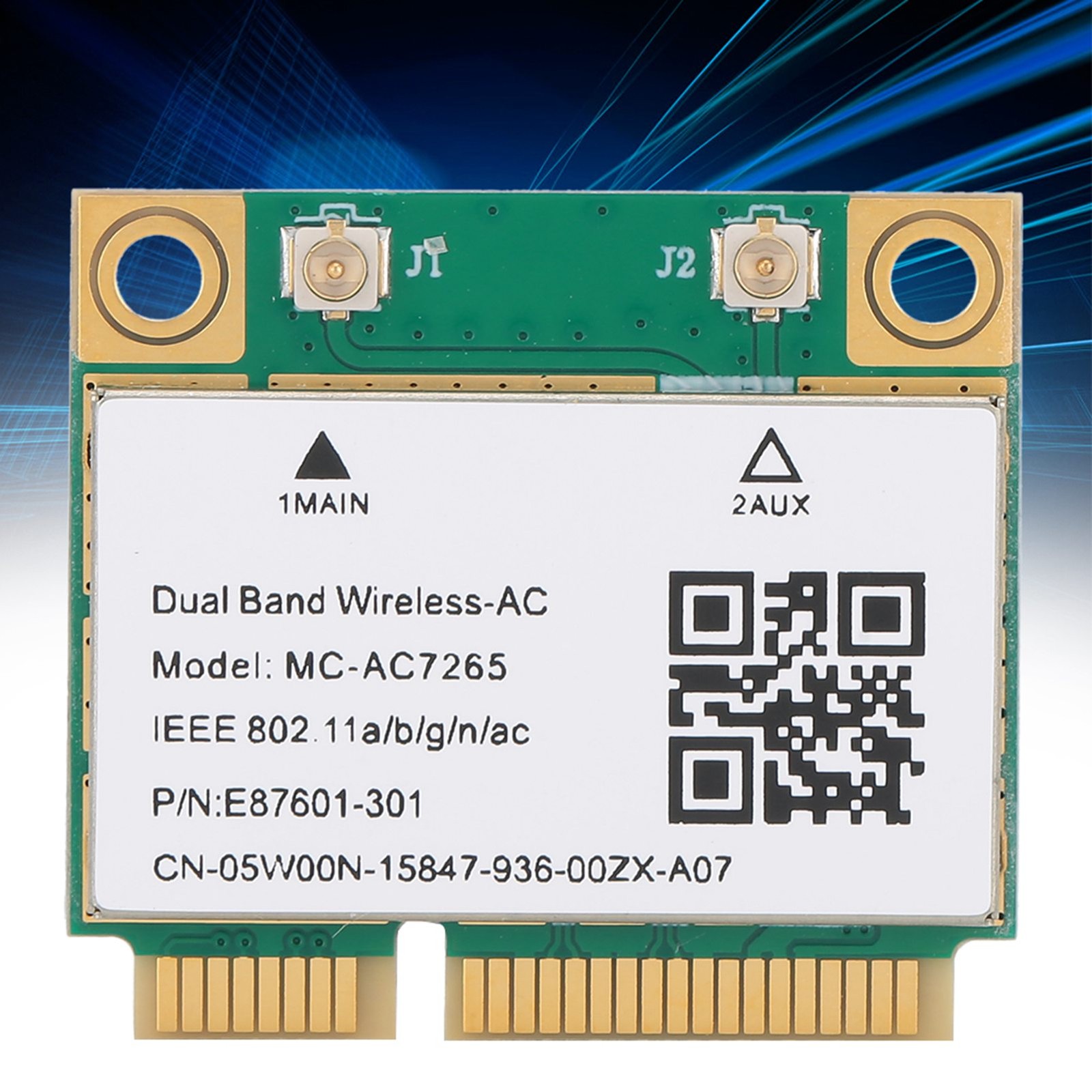 Gigabit Wireless Wifi Network Card For Bluetooth Connection 7265AC Chip For 1