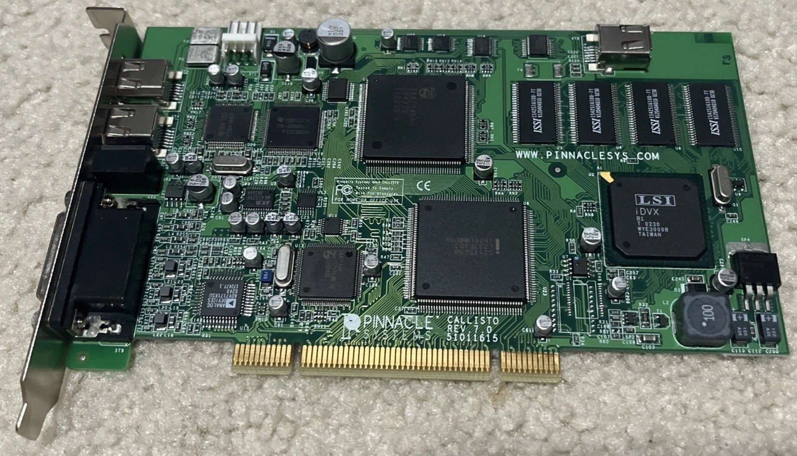 Pinnacle Callisto Rev 7.0 PCI Video Editing Controller Studio Deluxe, Working