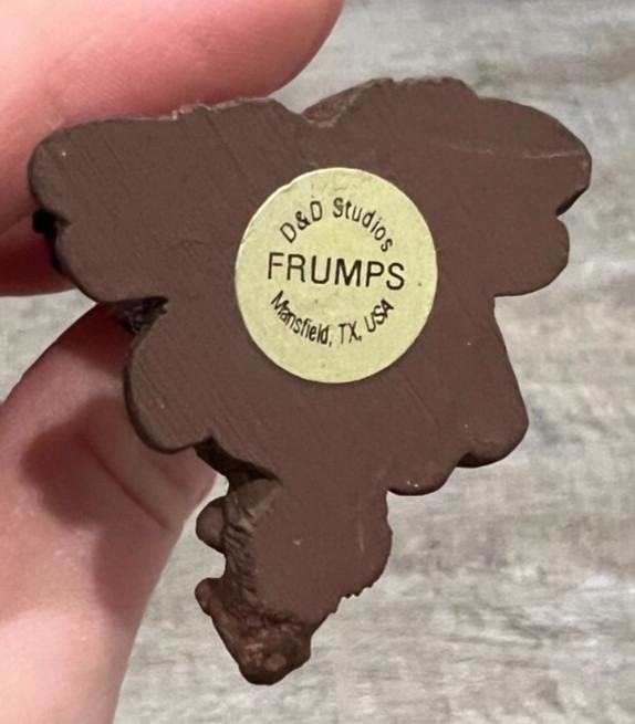 Vintage D&D Studios Camel Figurine 1.25" "Frumps" Made in Texas