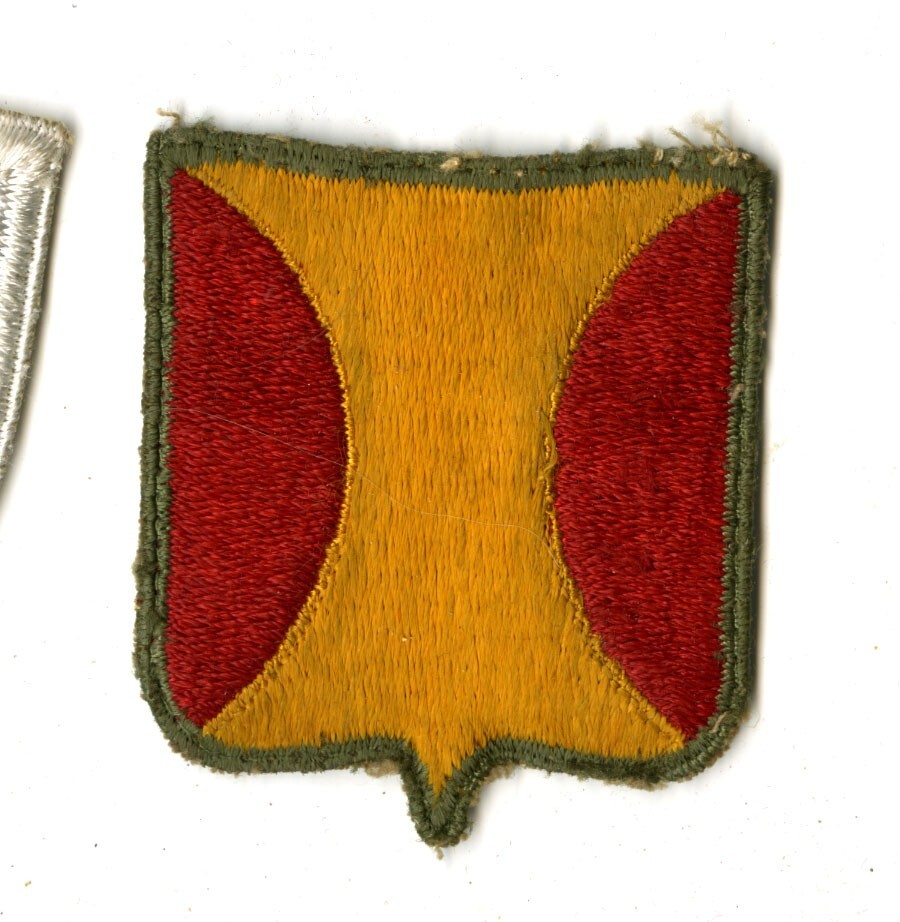 Panama Canal Department White Back Patch WWII Vintage