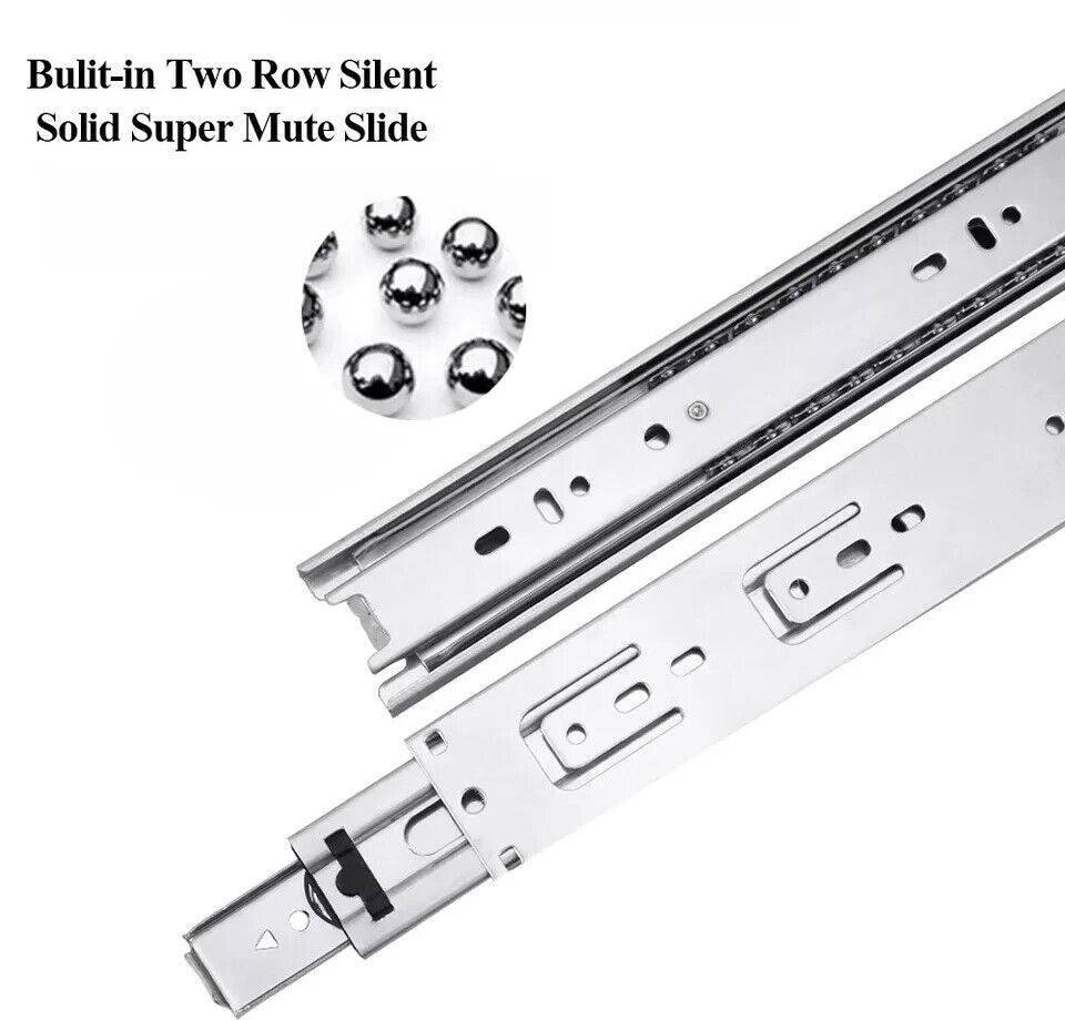 (Lot of 2) 16'' ACCURIDE C3832-C16D Heavy Duty Drawer Slide Track Rail 100-lb