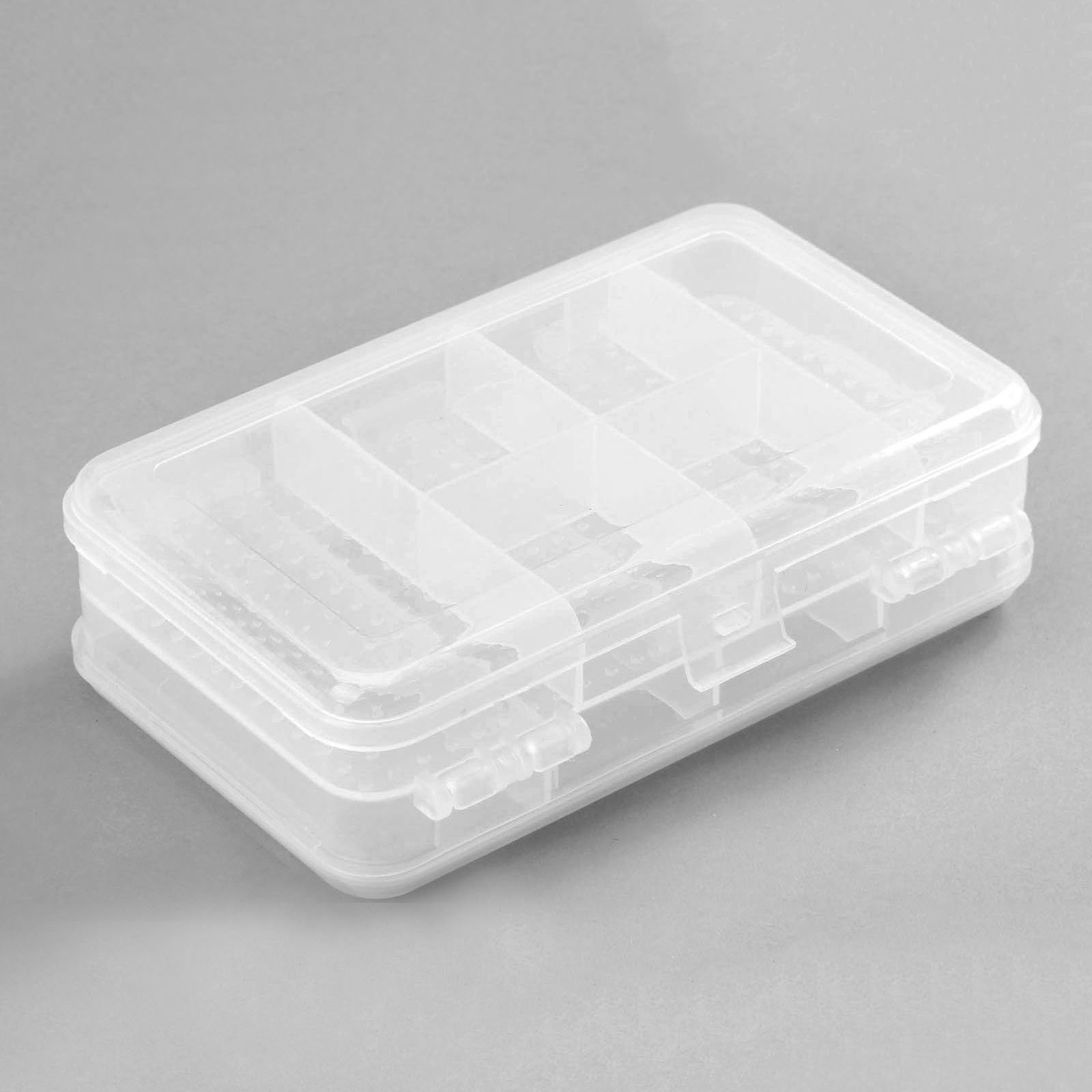Double Sided Storage Organizer Box with Dividers