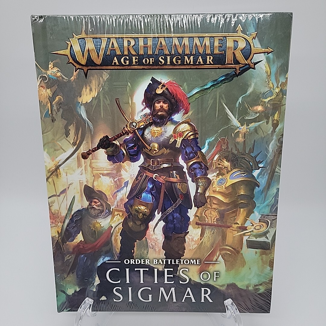 Warhammer Age of Sigmar Order Battletome Cities of Sigmar SEALED RPG Gaming Book