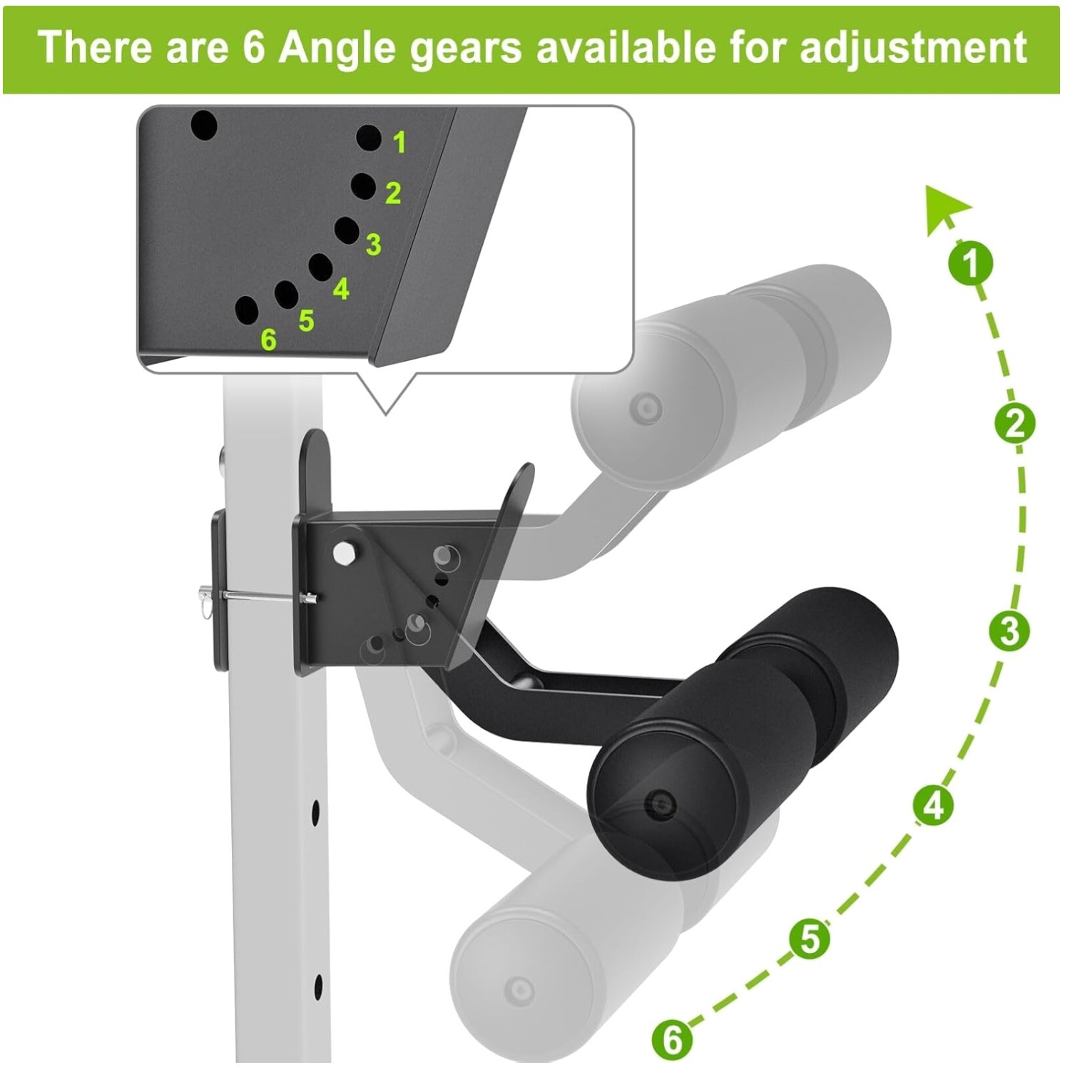 Leg Extension Attachment - Adjustable with Leather Surface^
