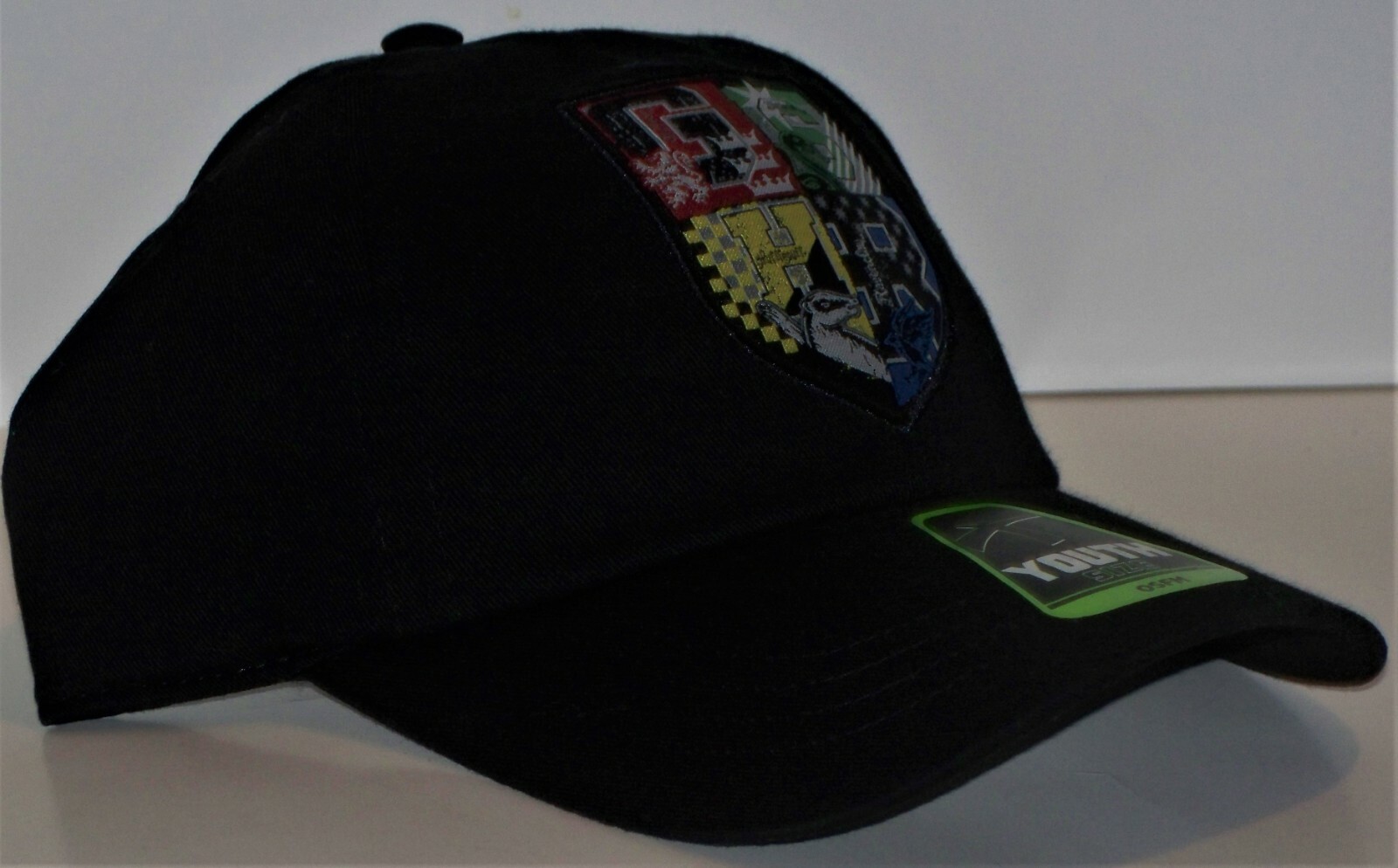 Harry Potter Hogwarts Youth Black Adjustable Snapback hat cap