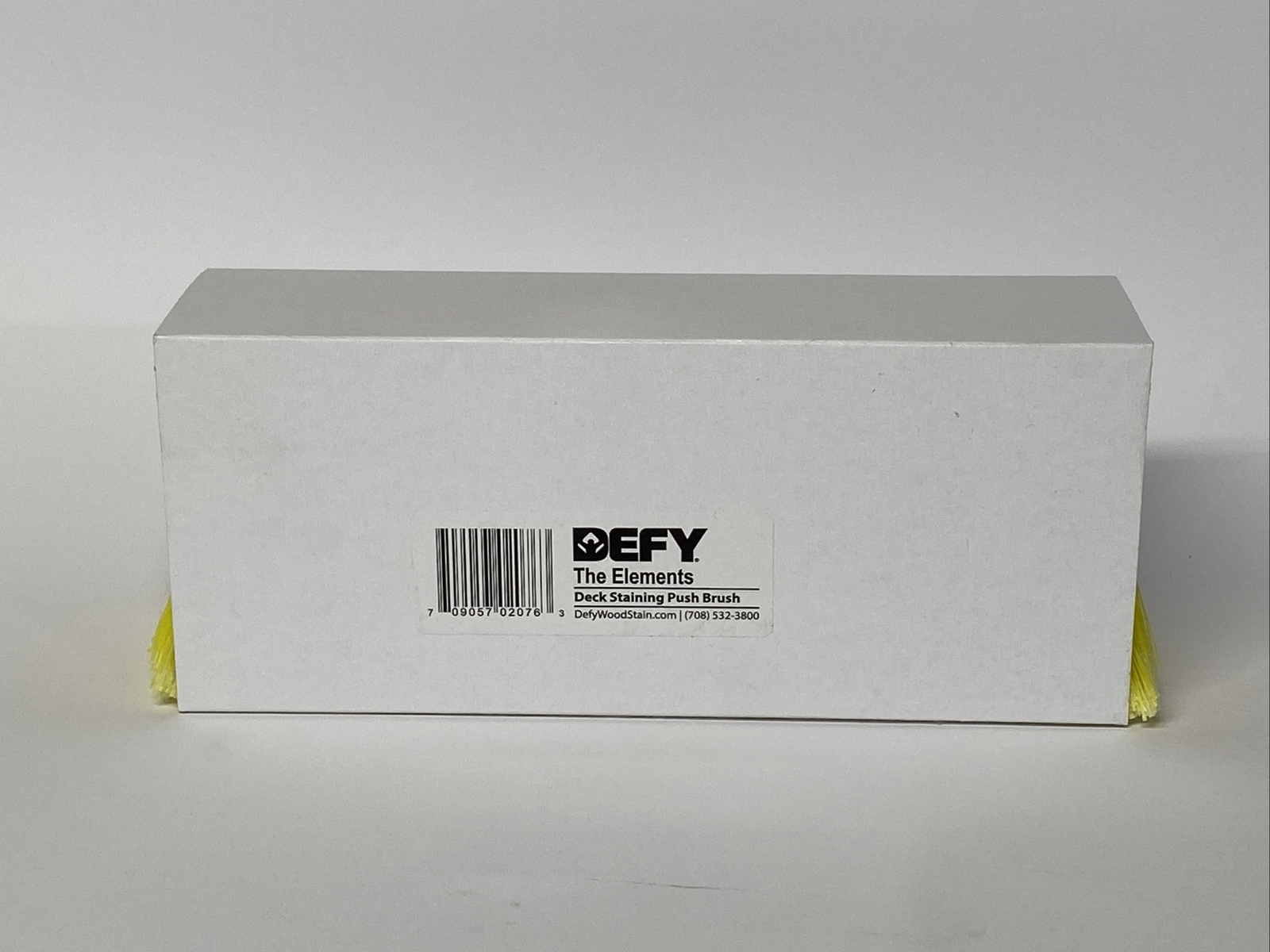 DEFY 10 In. Flagged Deck Staining Push Brush 4119-C New