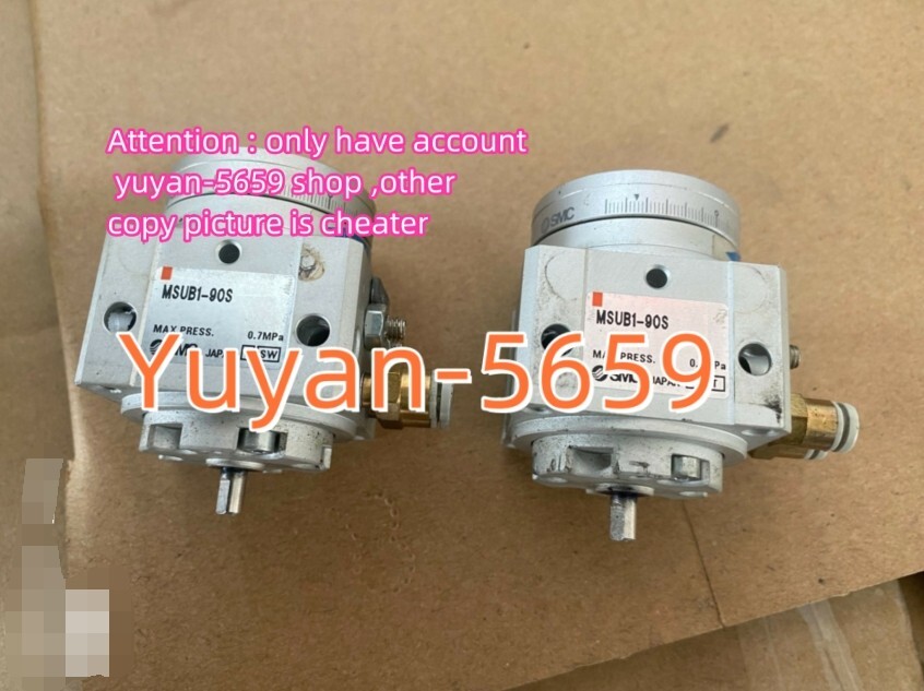 1 PC  USED  TEST  OK  MSUB1-90S   Rotating   Cylinder #B860U   CL