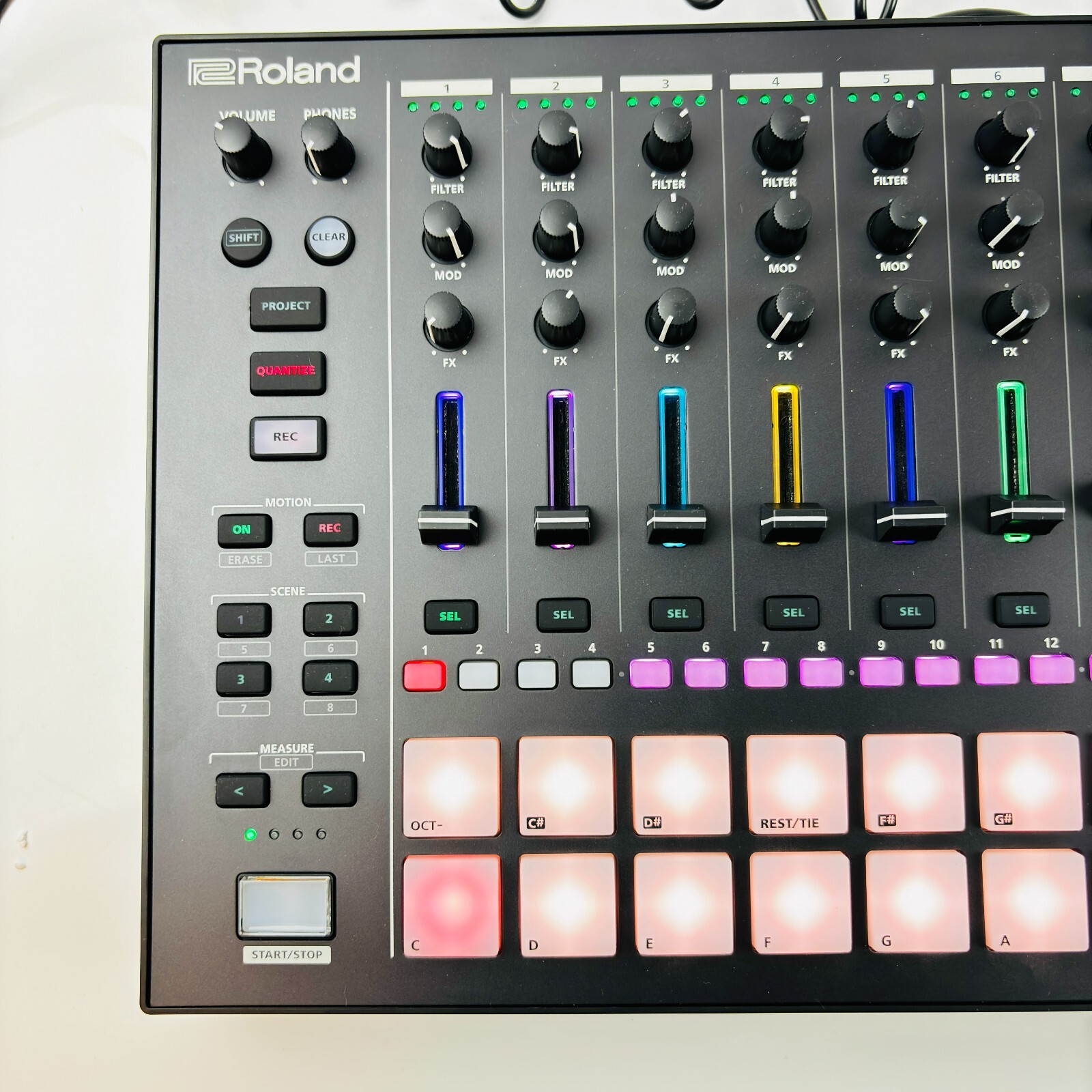 Roland MC-707 Sampler Drum Machine Synthesizer Groovebox Workstation Tested