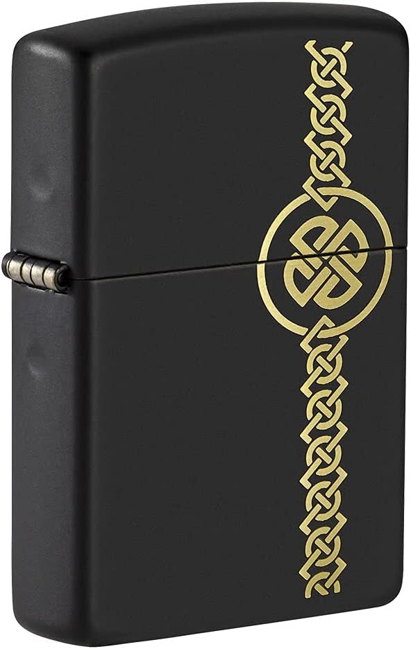 Zippo 49518 Celtic Design Black Matte