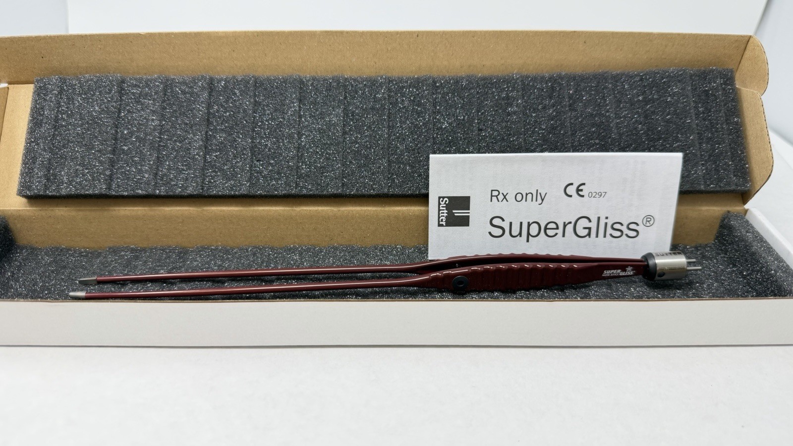 Sutter SuperGliss Non-Stick Bipolar Forceps (78 02 81SGS)