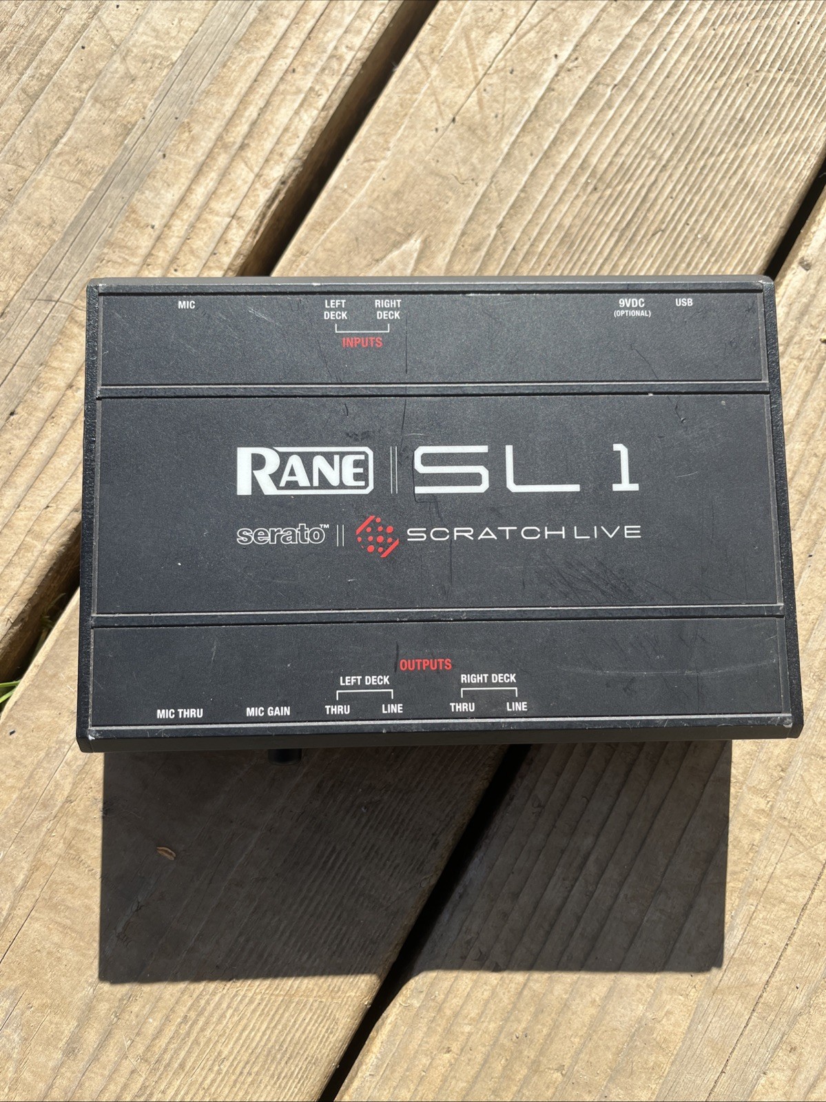 Rane Serato Scratch Live SL1 DJ Audio Interface No Charger Cable