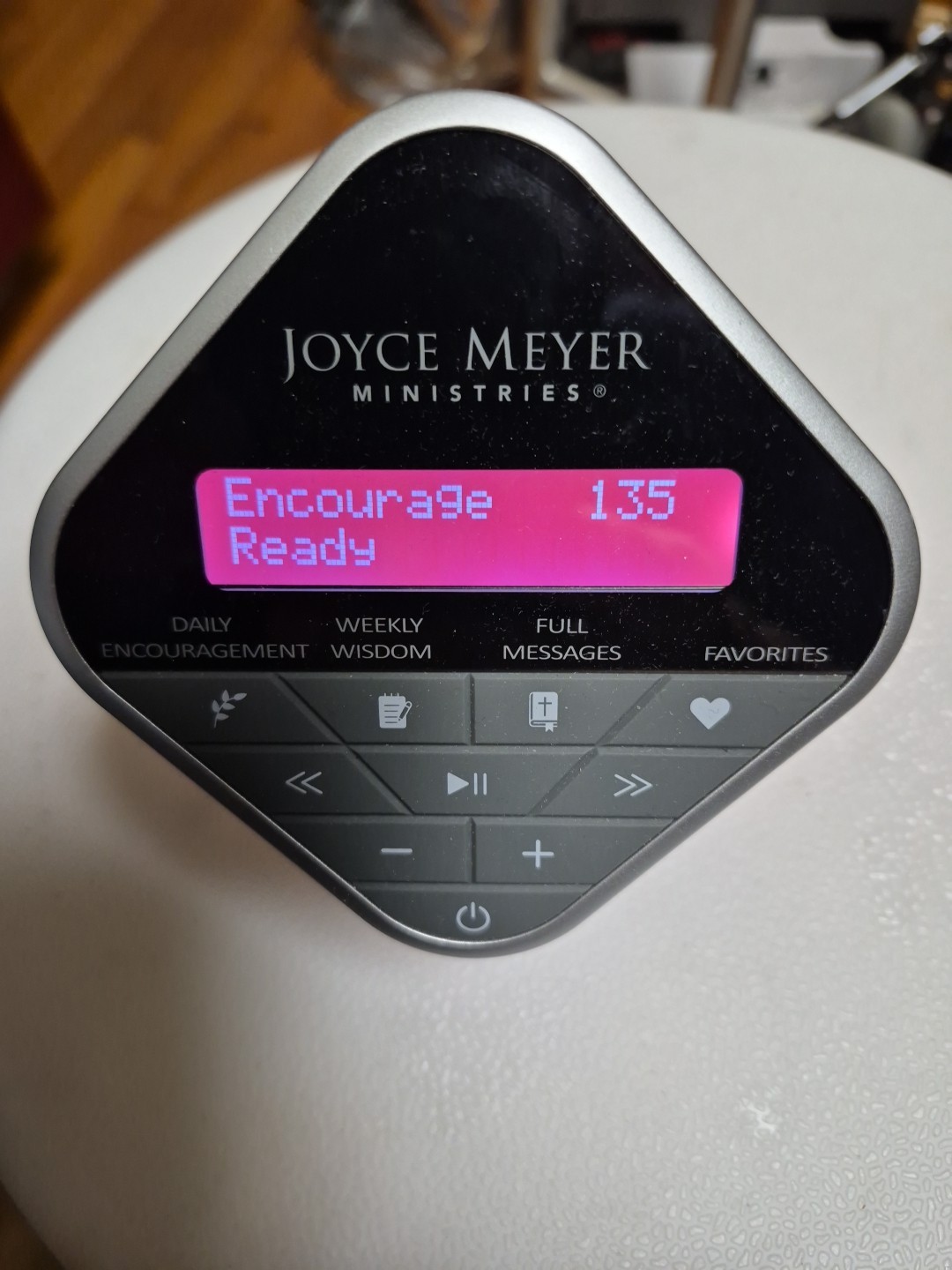 Joyce Meyer Ministries Audio Cube Red Tested 10259/015108