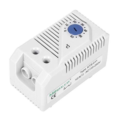 Mechanical Thermostat Switch, Adjustable 0 to 60C Temperature Control