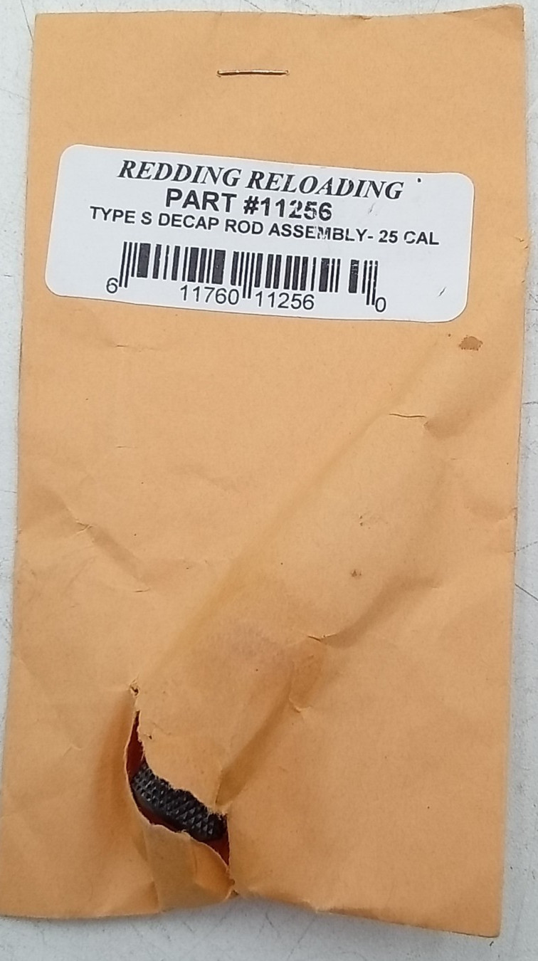 Redding Reloading #11256 Type S Decap Rod Ass. 25cal