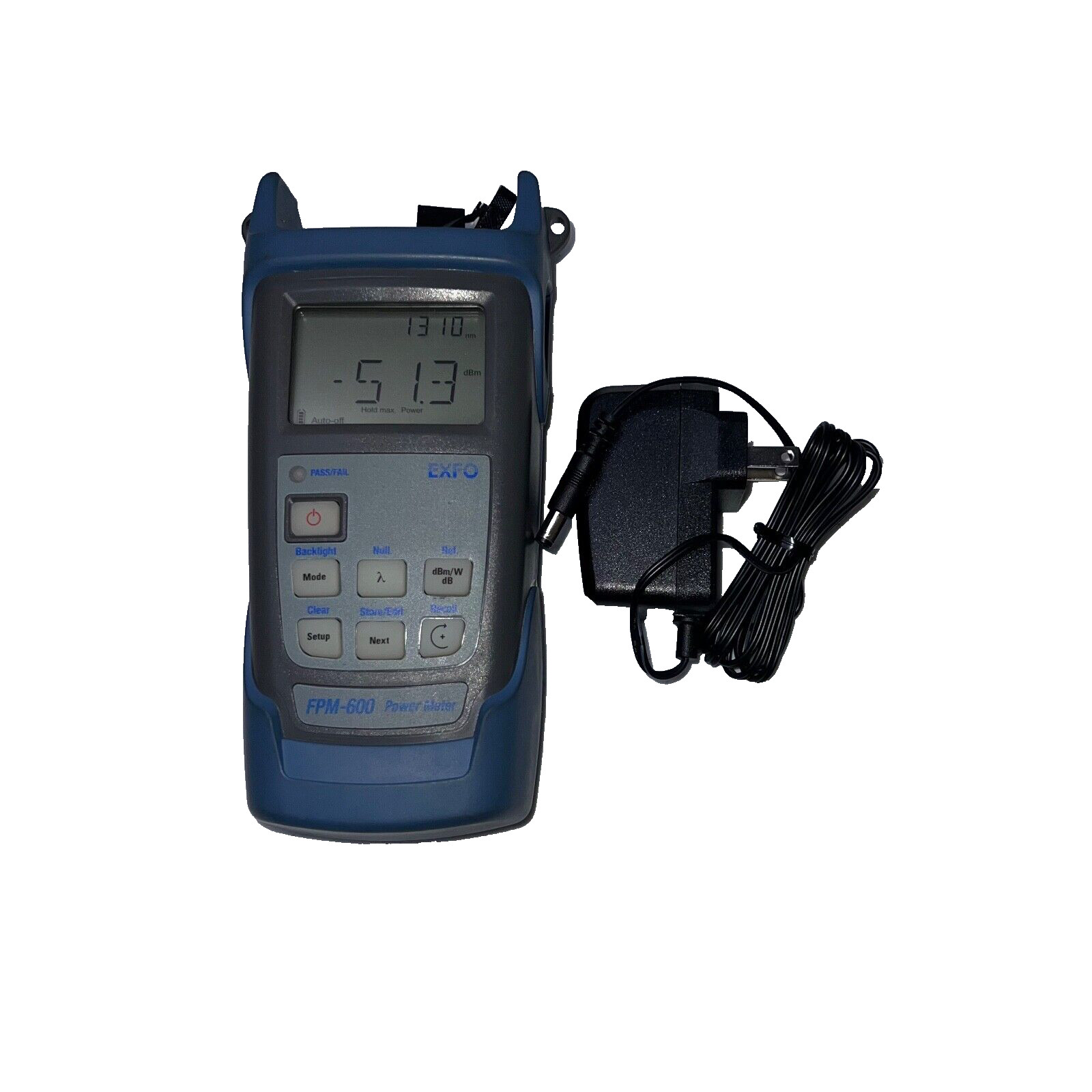 EXFO FPM-600 OPM Optical Power Meter - FPM-602X w/ FOA-54 SC Adapter