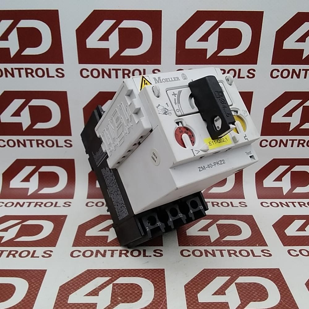 PKZ2ZM-40-PKZ2 | Moeller | Motor Protector, 32-40A, 3 Pole, Trip, Used