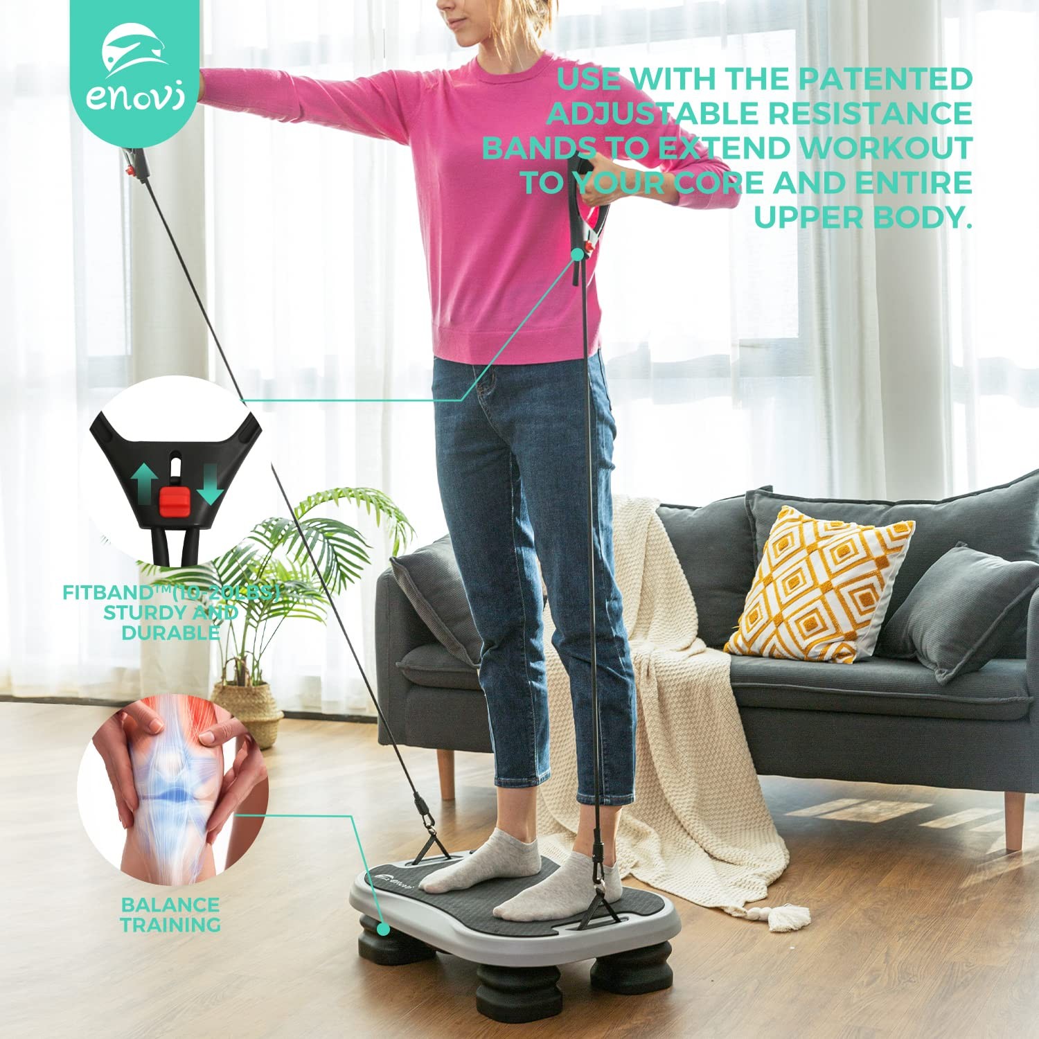 Dynamic Infinite Exercise Step Platform, Aerobic Step Platform, Multifunction...