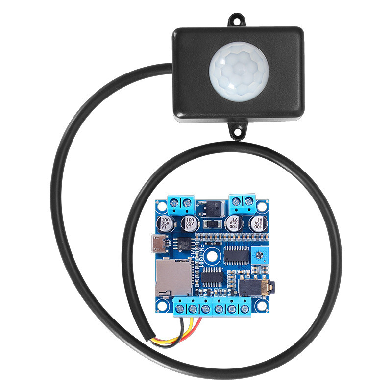 Motion Sensor MP3 Player Module with Load Output (With PIR)