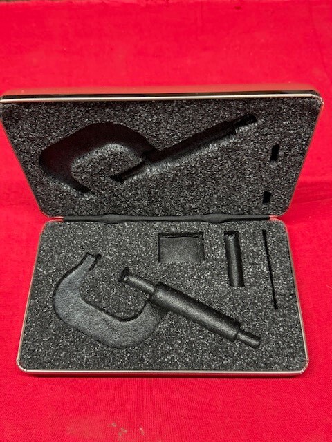 Starrett 912 Case ONLY for 2" Micrometers - 2, 2A, 256, 585, 1212