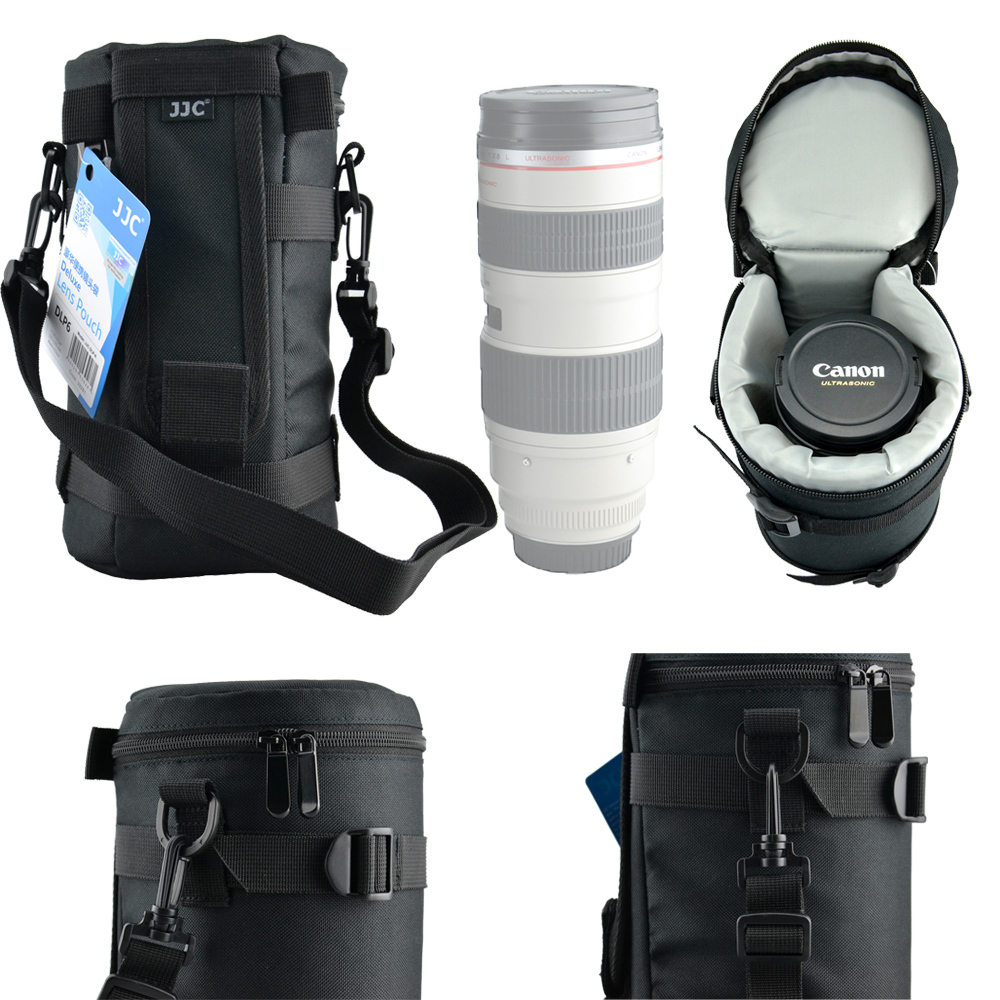 JJC 113*240mm Deluxe Lens Pouch for Canon EF 70-200mm / Nikon AF NIKKOR 80-200mm
