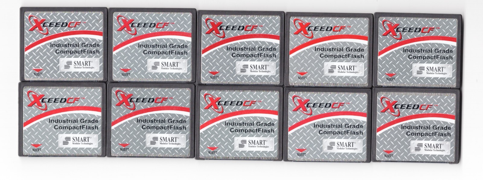 Lot 10x Smart Xceed 1GB Industrial CF Compact Flash Memory Cards