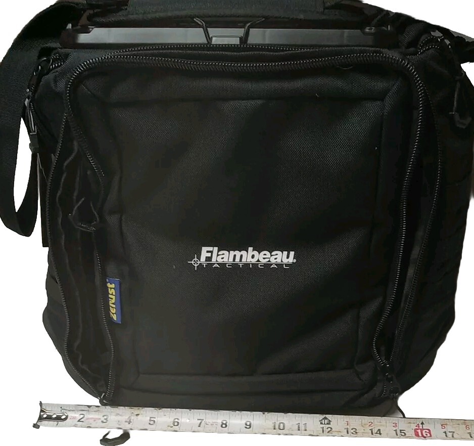 Flambeau TACTICAL Hexa Range Bag H40RB Black BAG Inserts Not Included