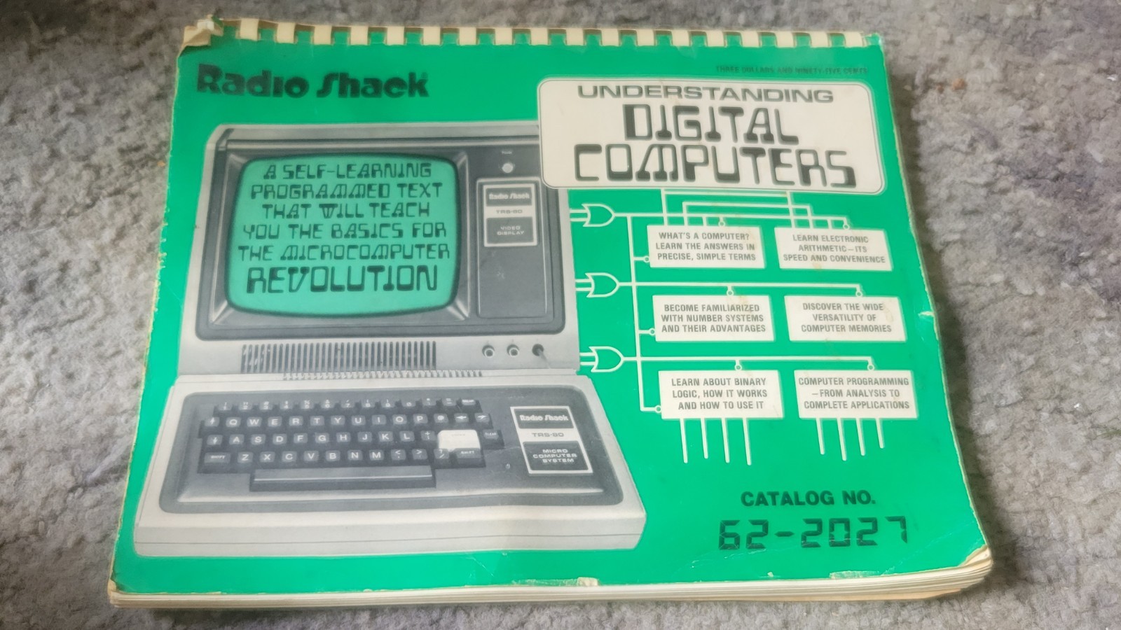 Vintage 1978 Radio Shack Understanding Digital Computers Manual 62-2027
