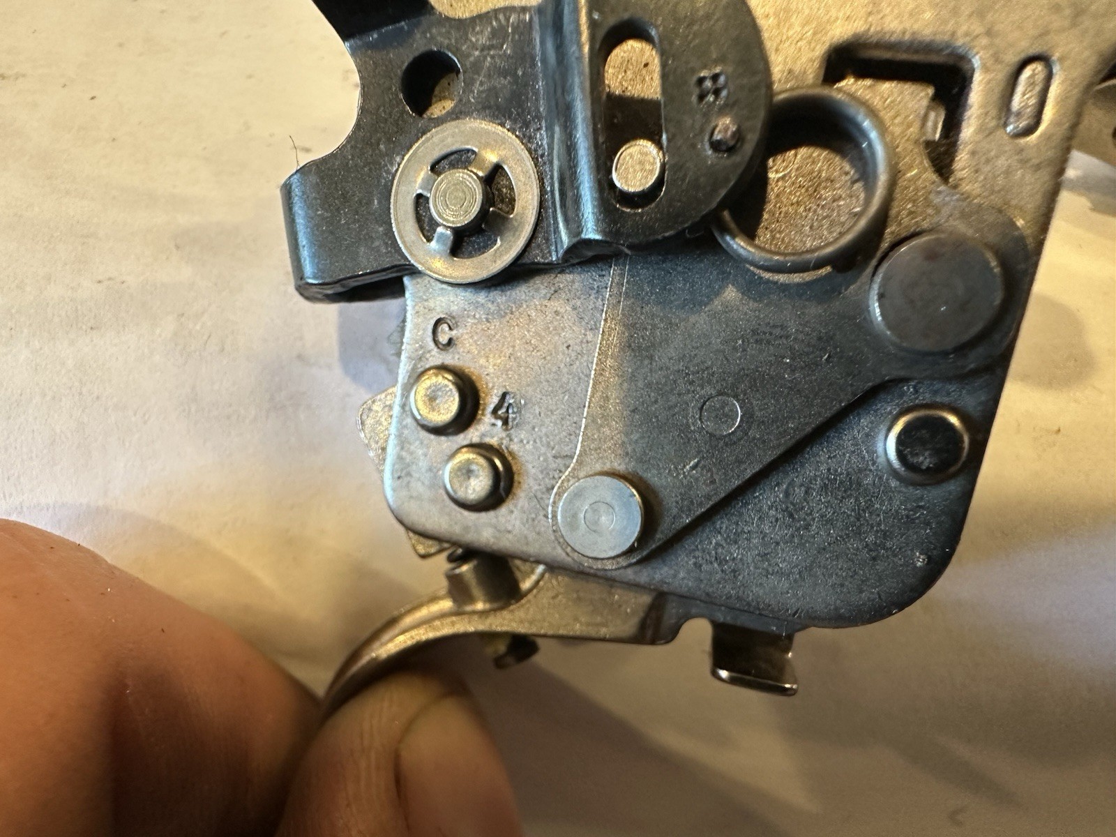 Remington Model 40X Rifle Trigger Assembly blued Adjustable 100% functional WOW