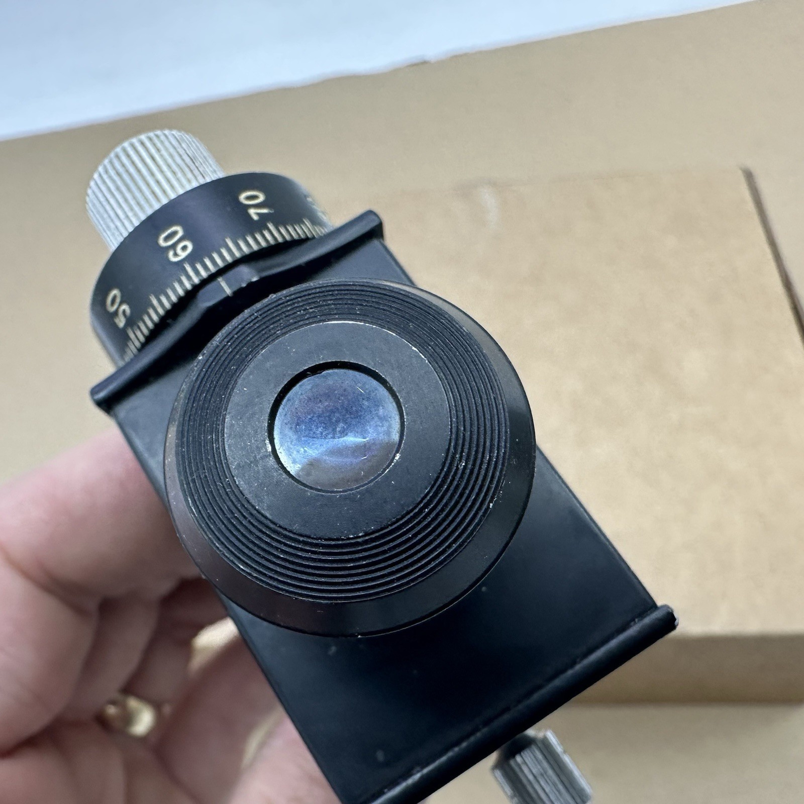 Bausch & Lomb B&L Microscope FILAR Eyepiece Micrometer Objective Module