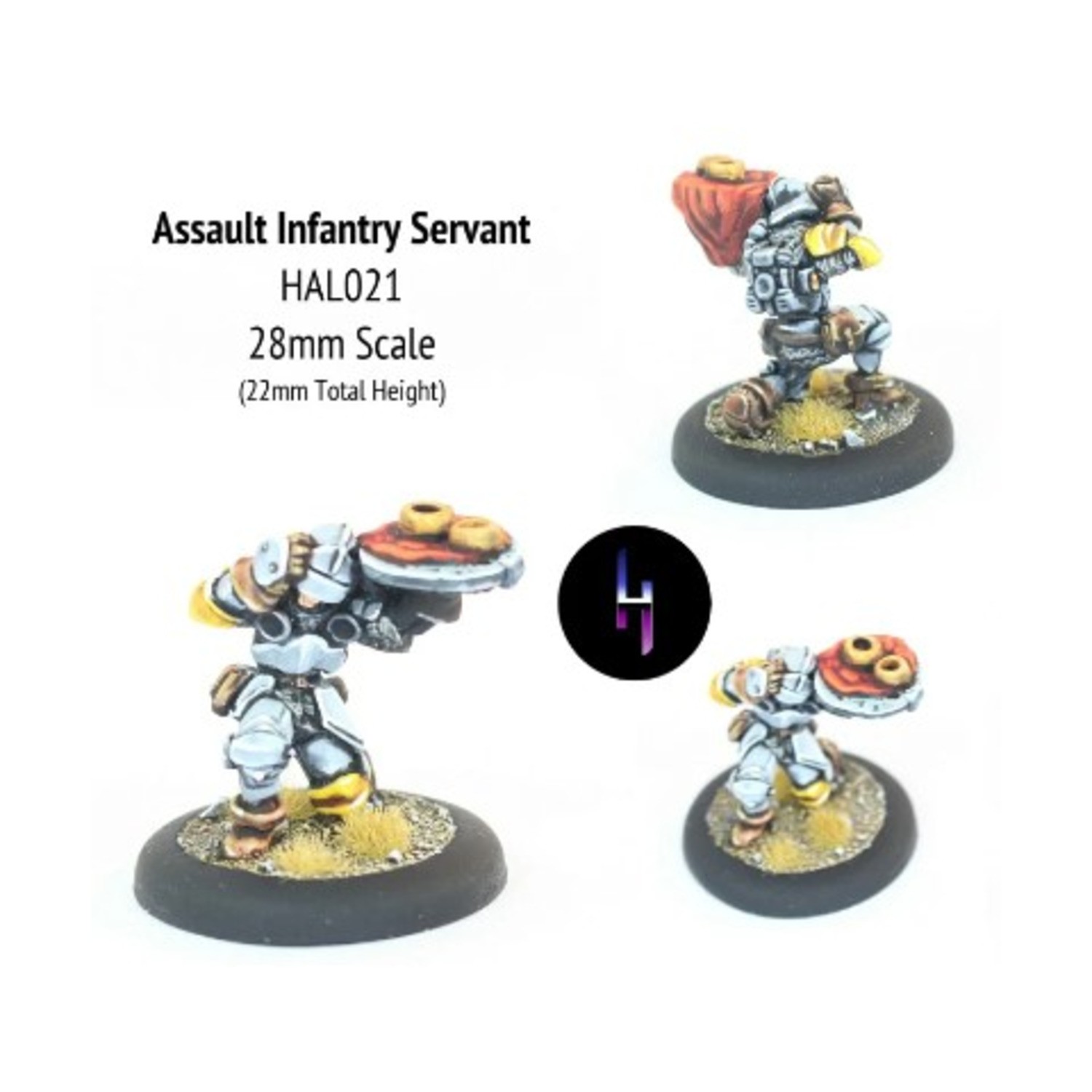 Alternative Armies Halcyon Assault Infantry Servant Pack New
