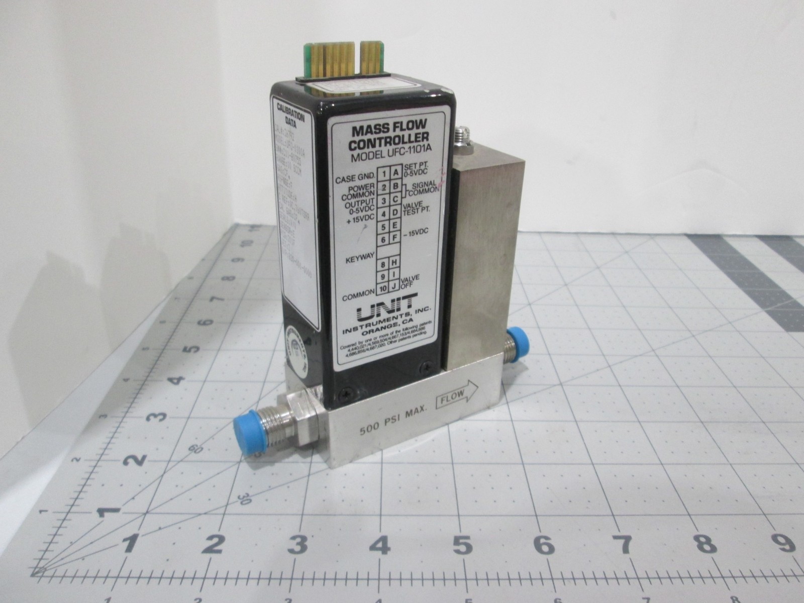 Unit, UFC-1101A, Mass Flow Controller, CF4, 10 SCCM, Used
