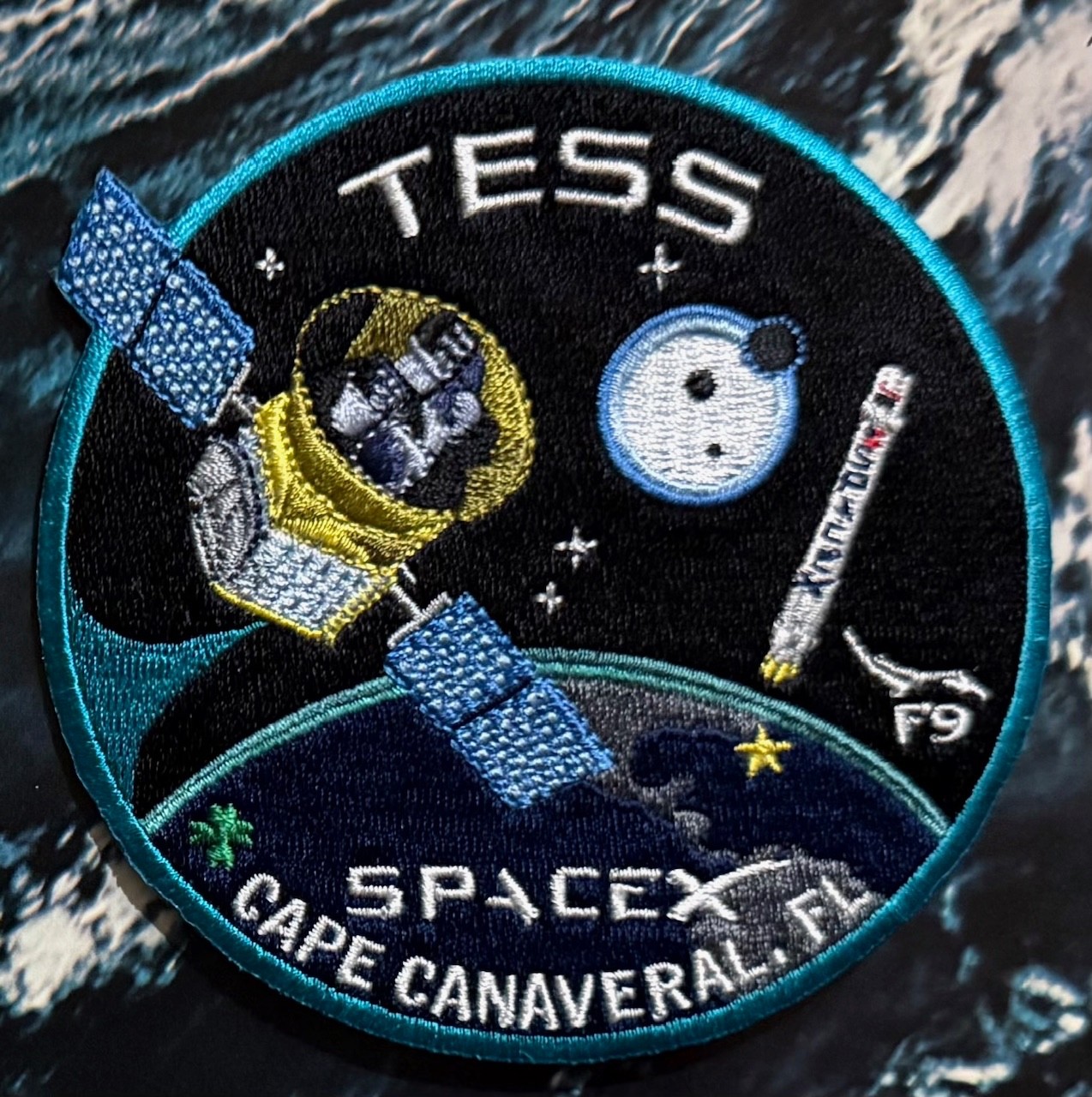 TESS FALCON 9 F9 CAPE CANAVERAL, FL SPACEX PATCH