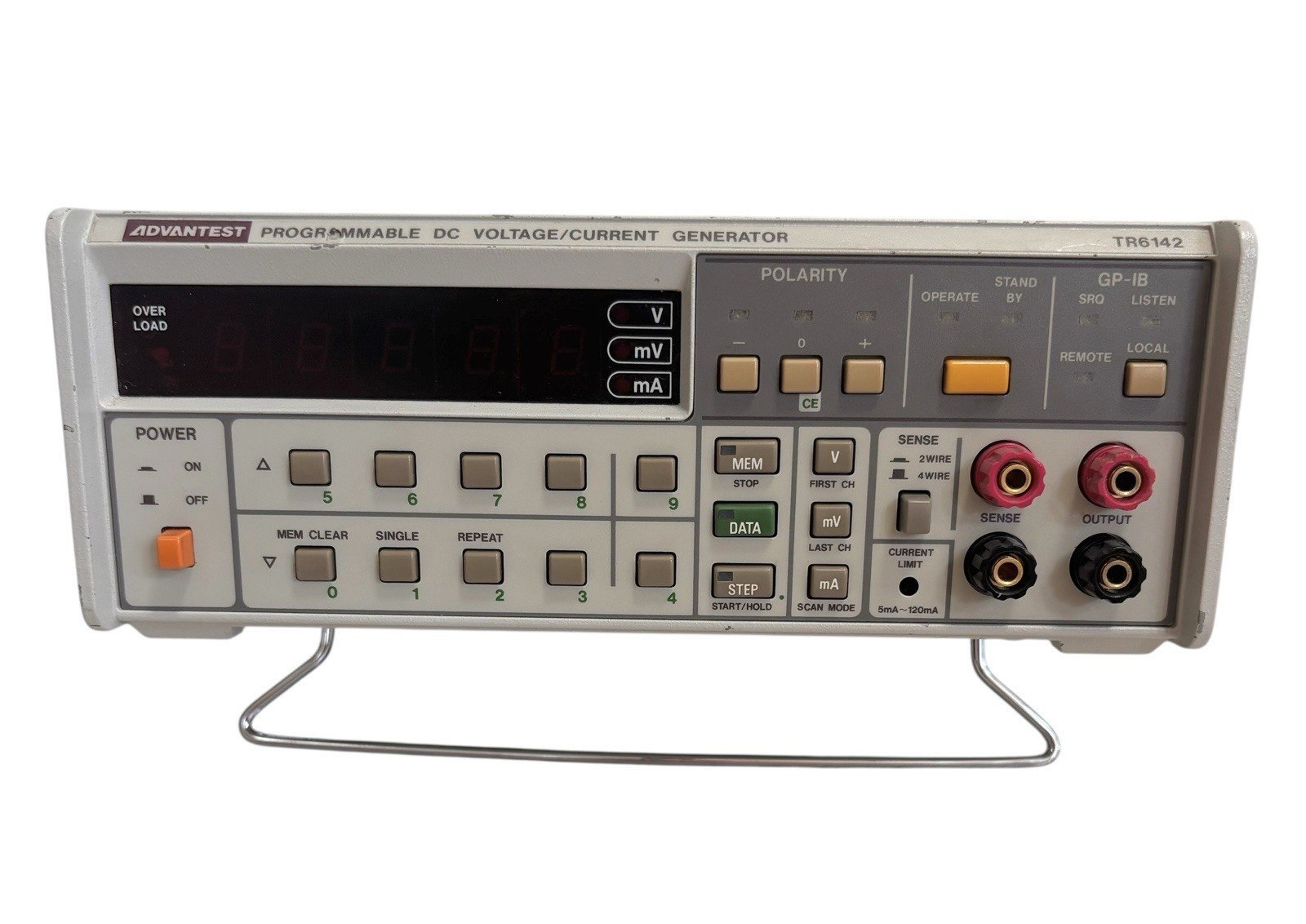 ADVANTEST Takeda Riken TR6142 PROGRAMMABLE DC Voltage/Current Generator