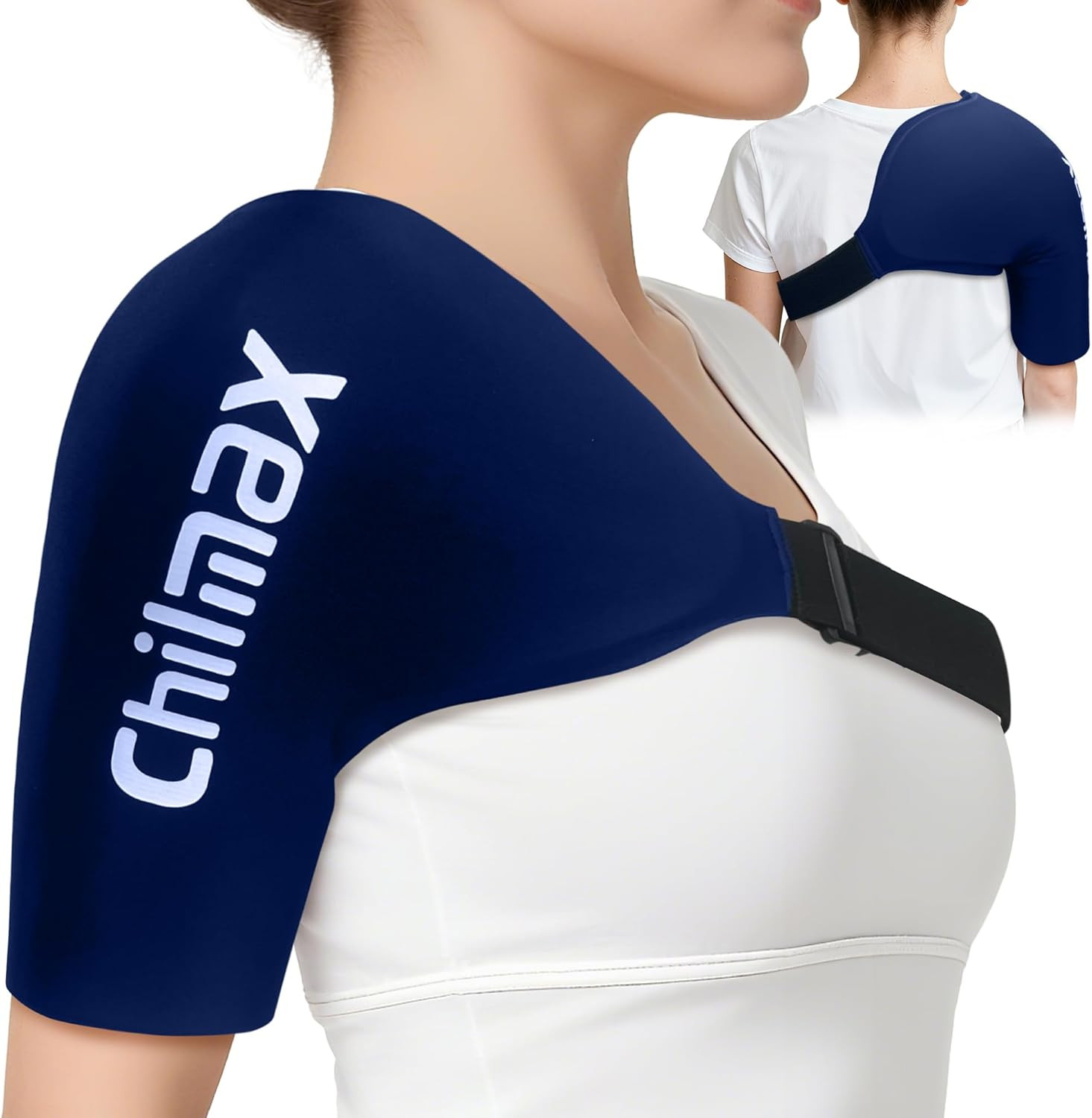 Shoulder Ice Pack Rotator Cuff & Arm Cold Therapy Wrap,Reusable Hot and Cold Gel