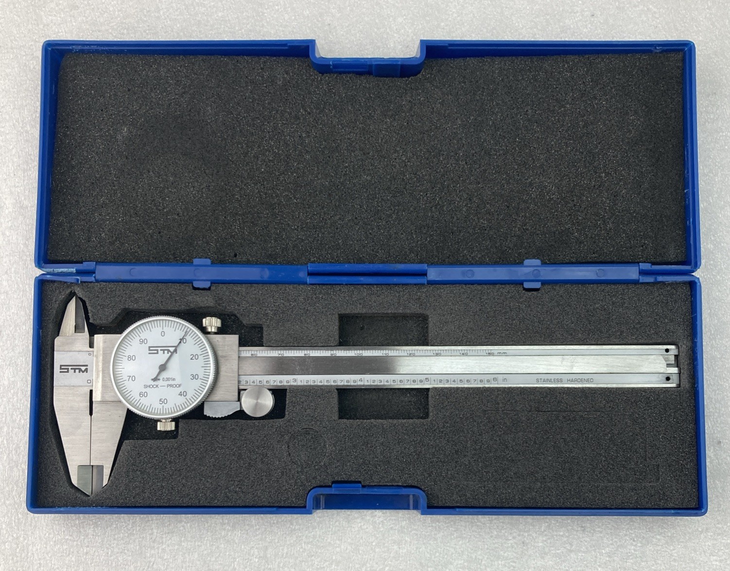 STM Dial Caliper 200582 0-6" x 0.001"  ++Excellent Condition
