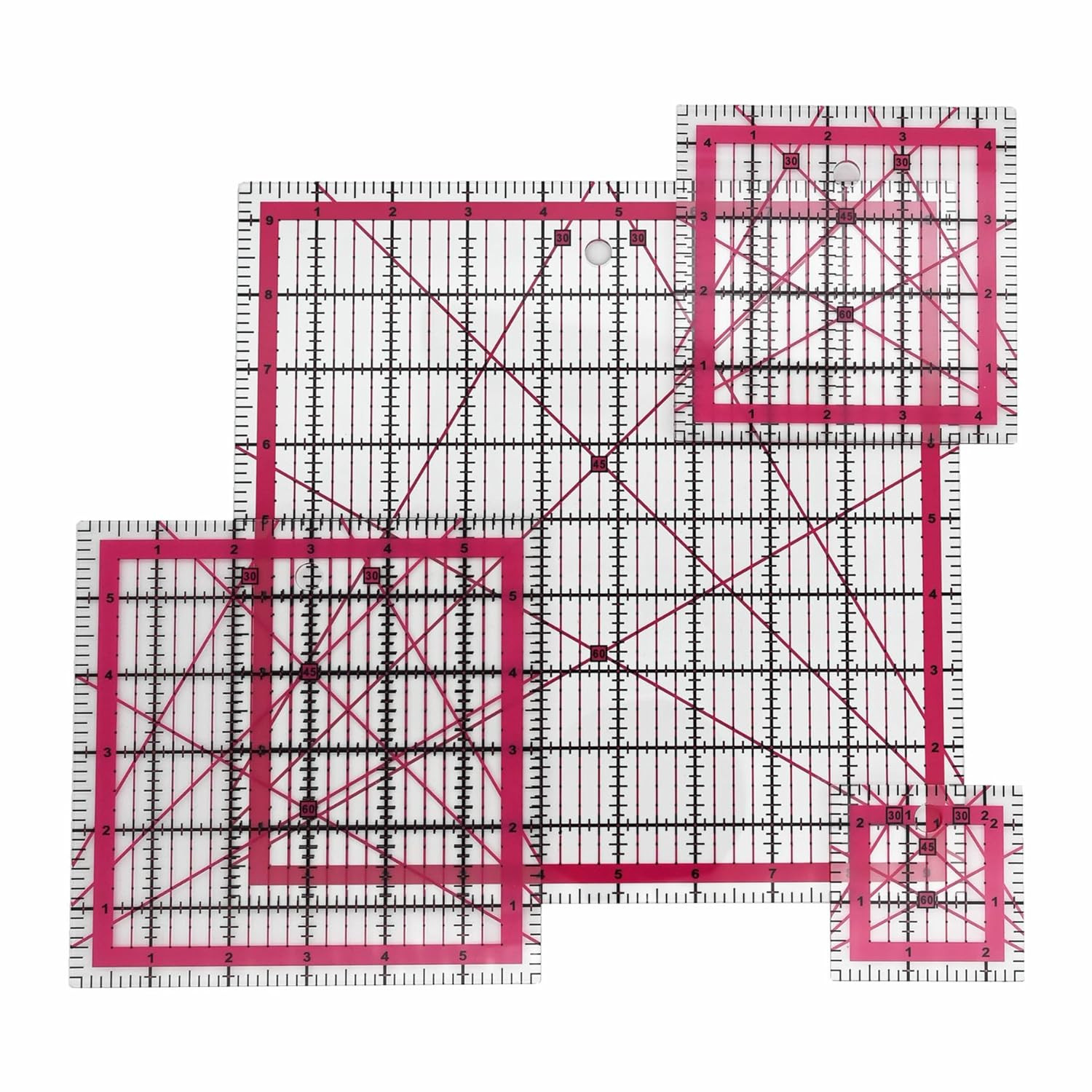 Sewing Rulers Quilting Ruler,Acrylic Quilting Templates,Sewing Tools Accessories