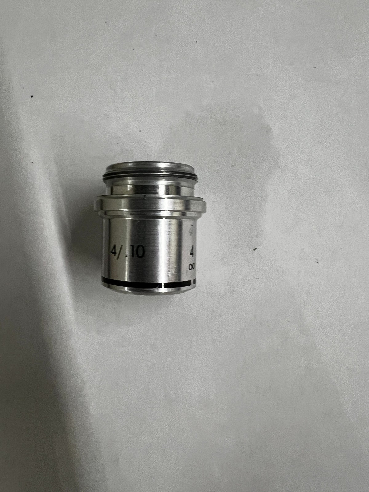 Reichert 4/.10 Oil Microscope Objective Lens