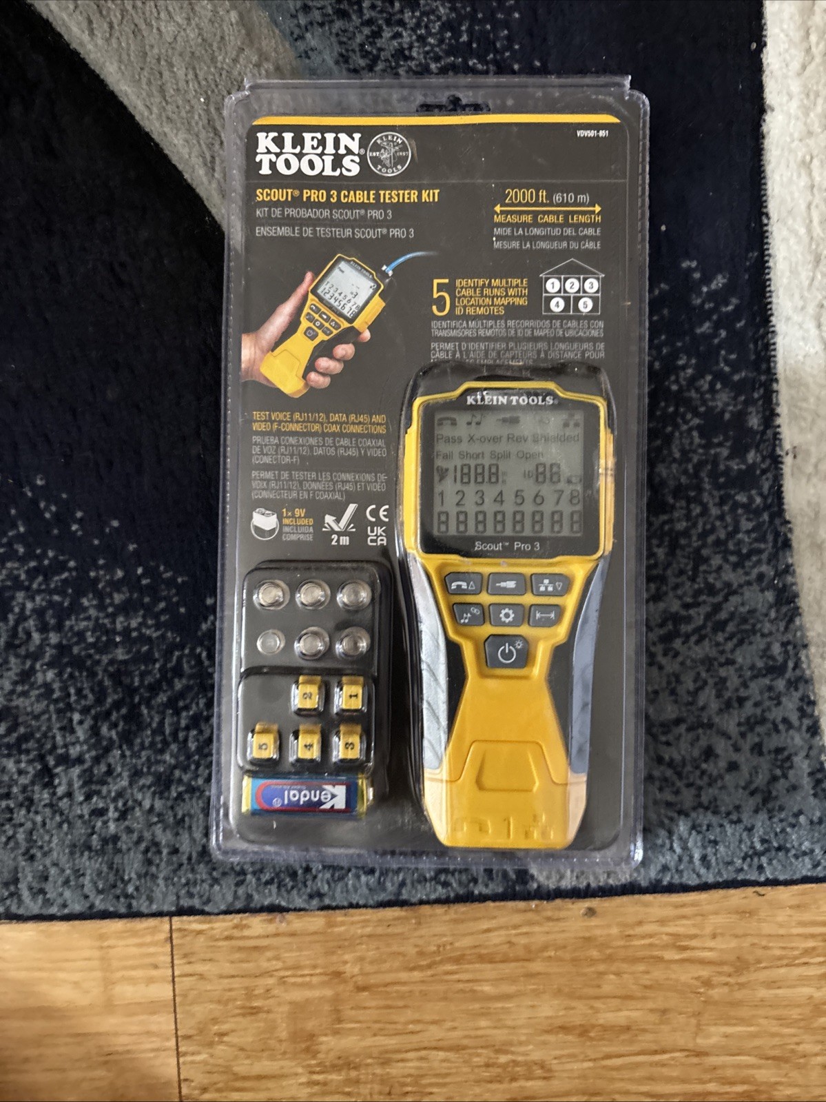 Klein Tools Scout Pro 3 Cable Tester Kit  VOV501851