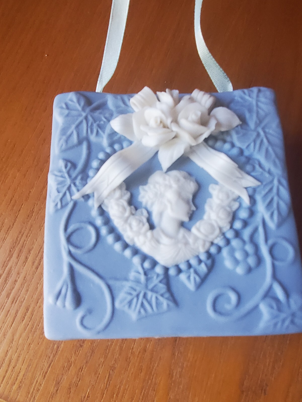JTS International Jasperware Trinket Box or Holder