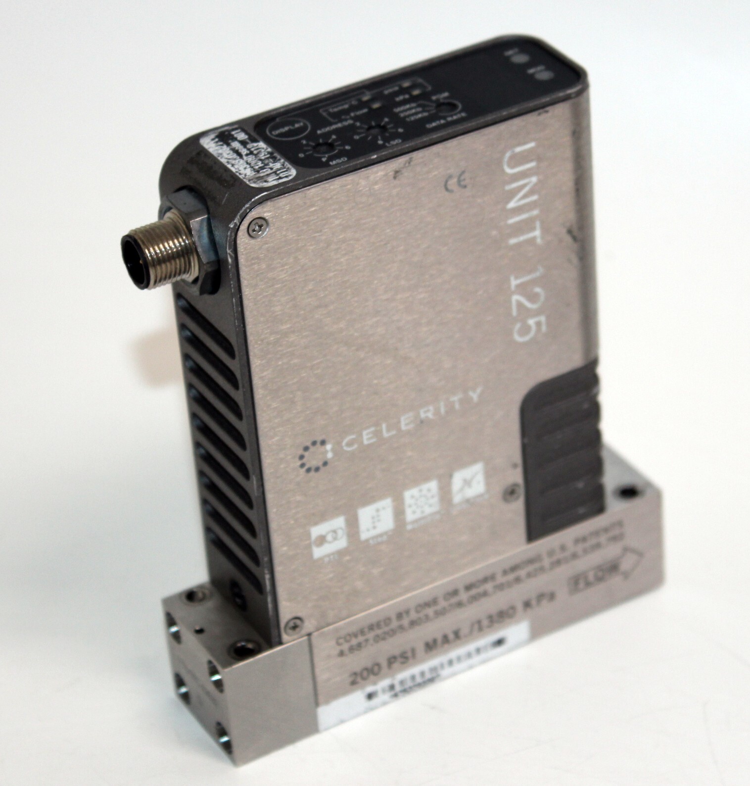 Unit 125 Celerity IFC-125C Mass Flow Controller 200 PSI