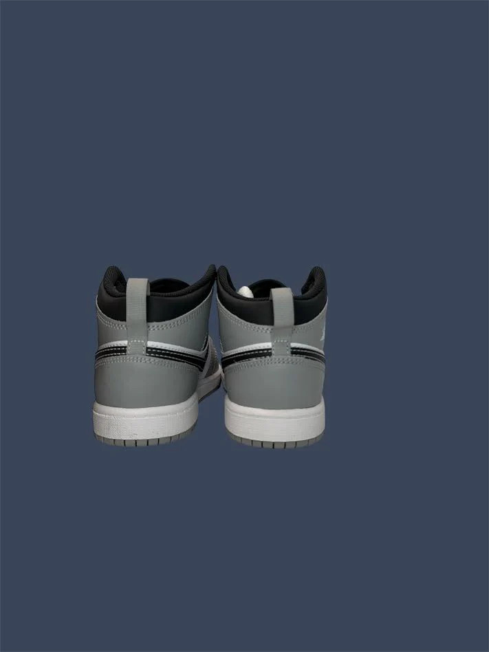 Youth Air Jordan 1 Mid PS Light Smoke Grey 640734-078